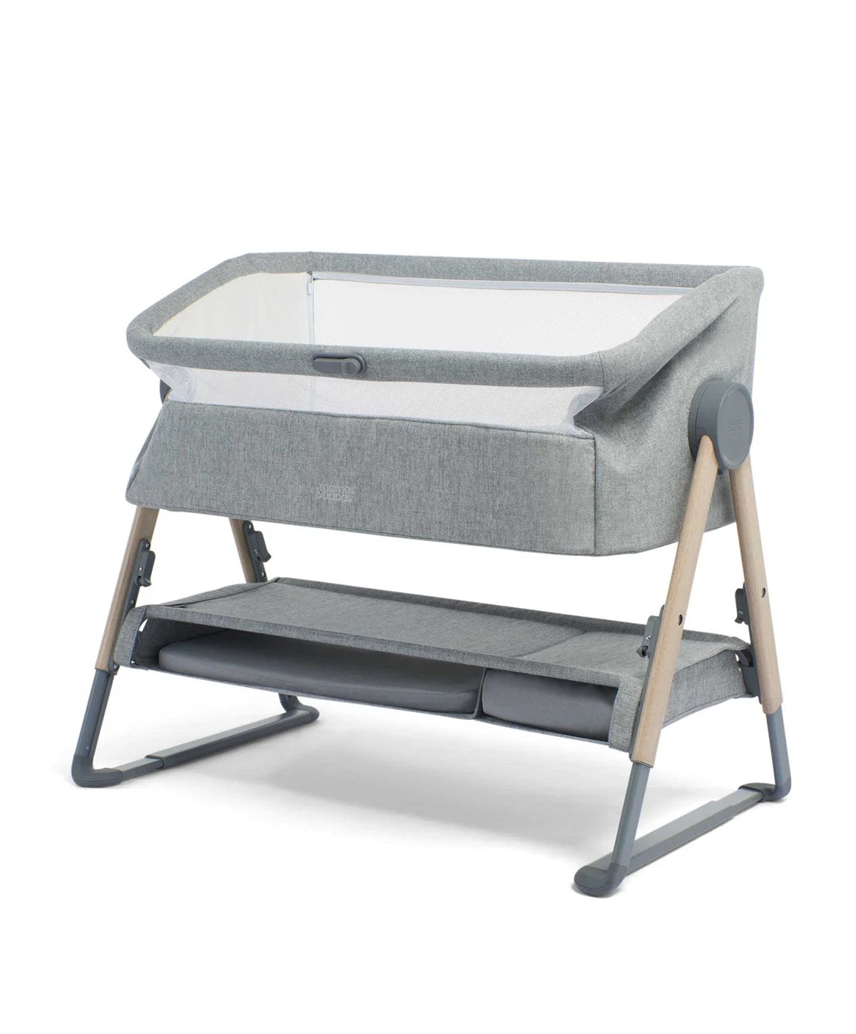 Mamas & Papas Lua Bedside Crib - Image 9