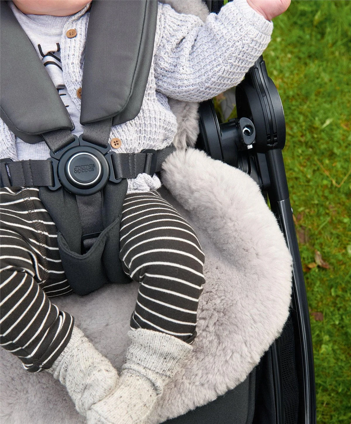 Mamas & Papas Luxury Sheepskin Pushchair Liner - Image 4