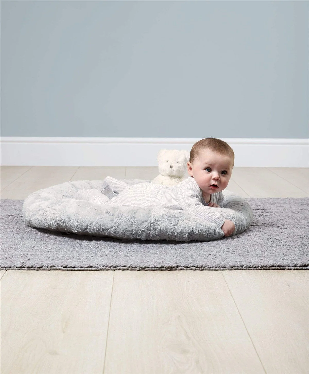Mamas & Papas My First Playmat & Gym with Soft Teddy Bear - Image 12