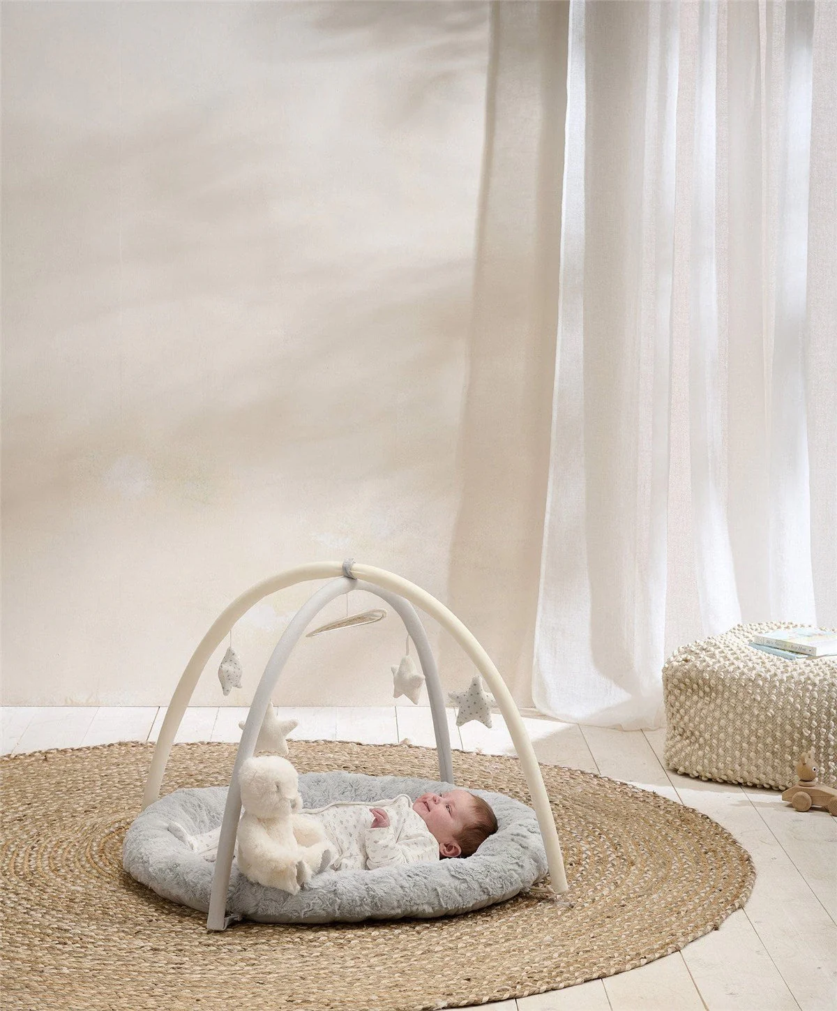 Mamas & Papas My First Playmat & Gym with Soft Teddy Bear - Image 15