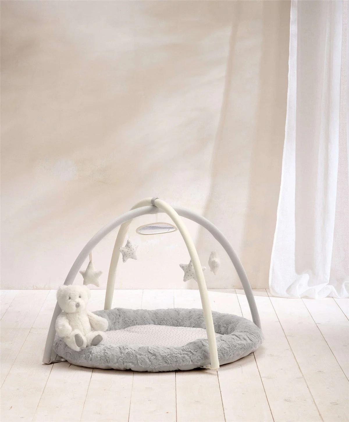 Mamas & Papas My First Playmat & Gym with Soft Teddy Bear - Image 16