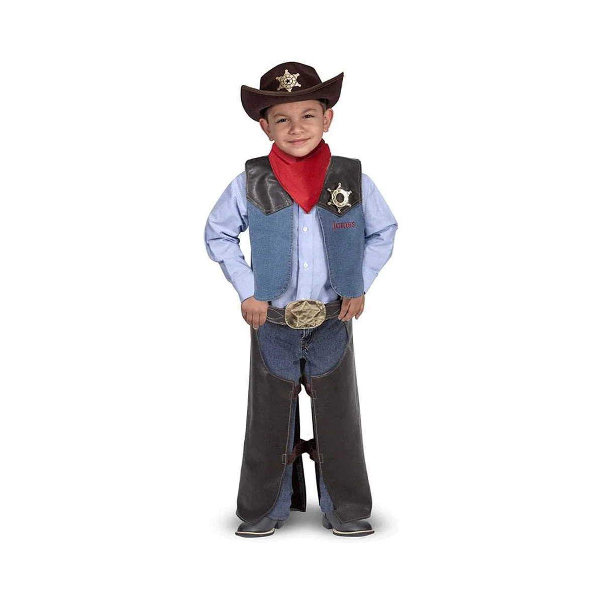 Melissa & Doug Cowboy Role Play Costume Set - Image 2