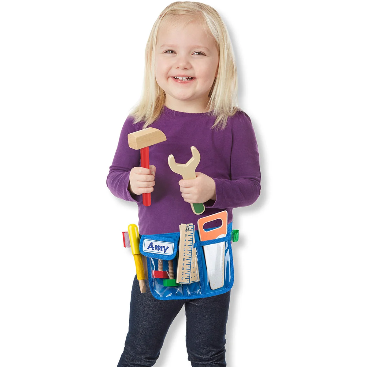 Melissa & Doug Deluxe Tool Belt Playset - Image 3