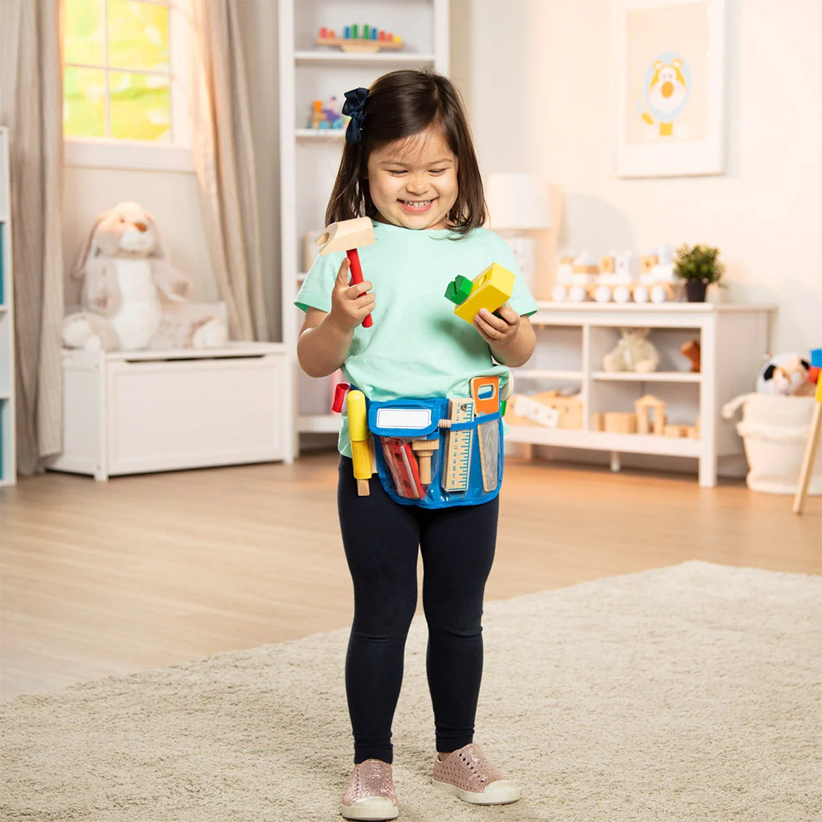 Melissa & Doug Deluxe Tool Belt Playset - Image 4