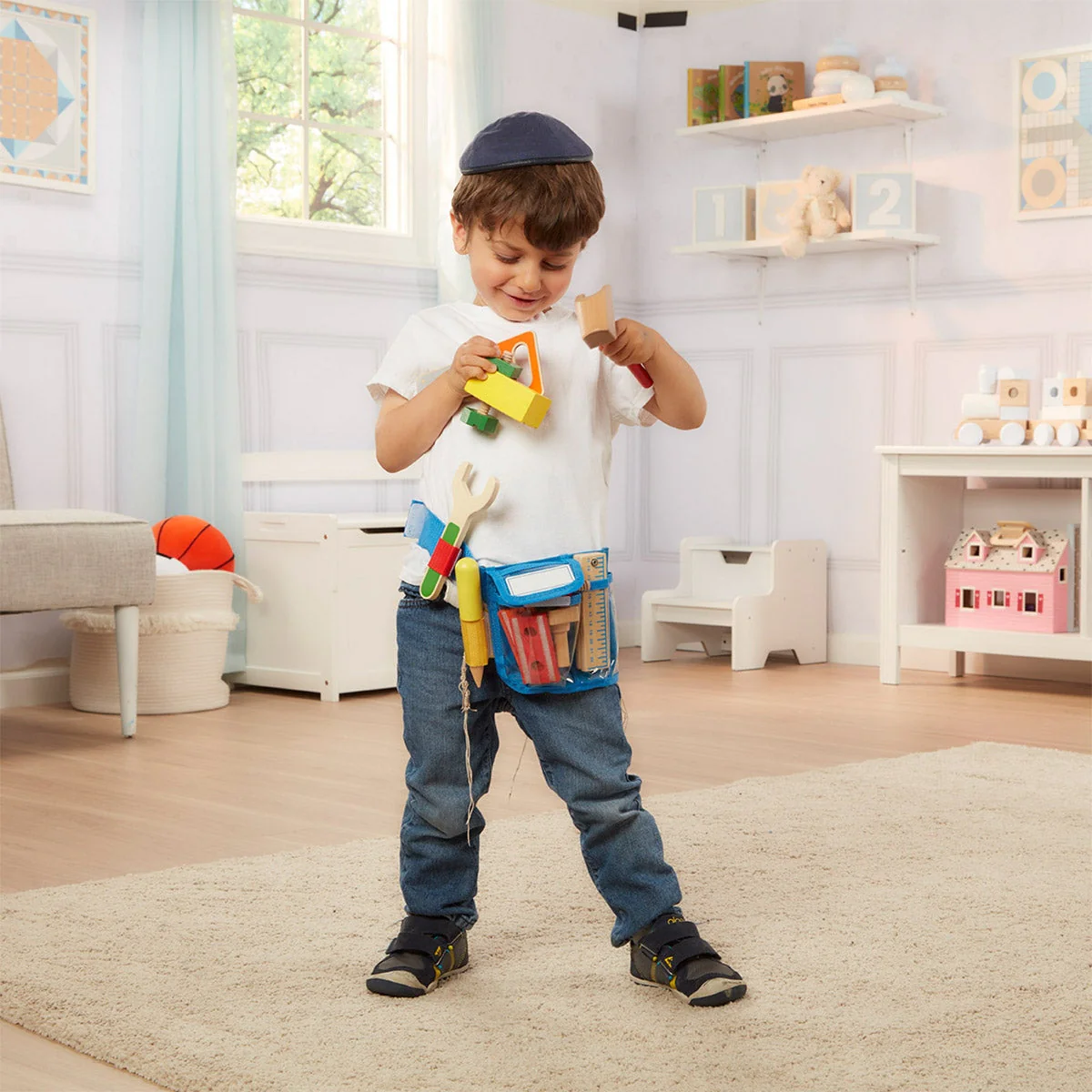 Melissa & Doug Deluxe Tool Belt Playset - Image 5
