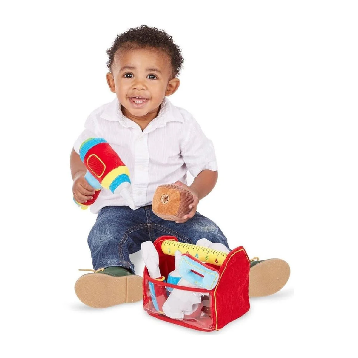 Melissa & Doug Fill & Spill Toy Toolbox - Image 3