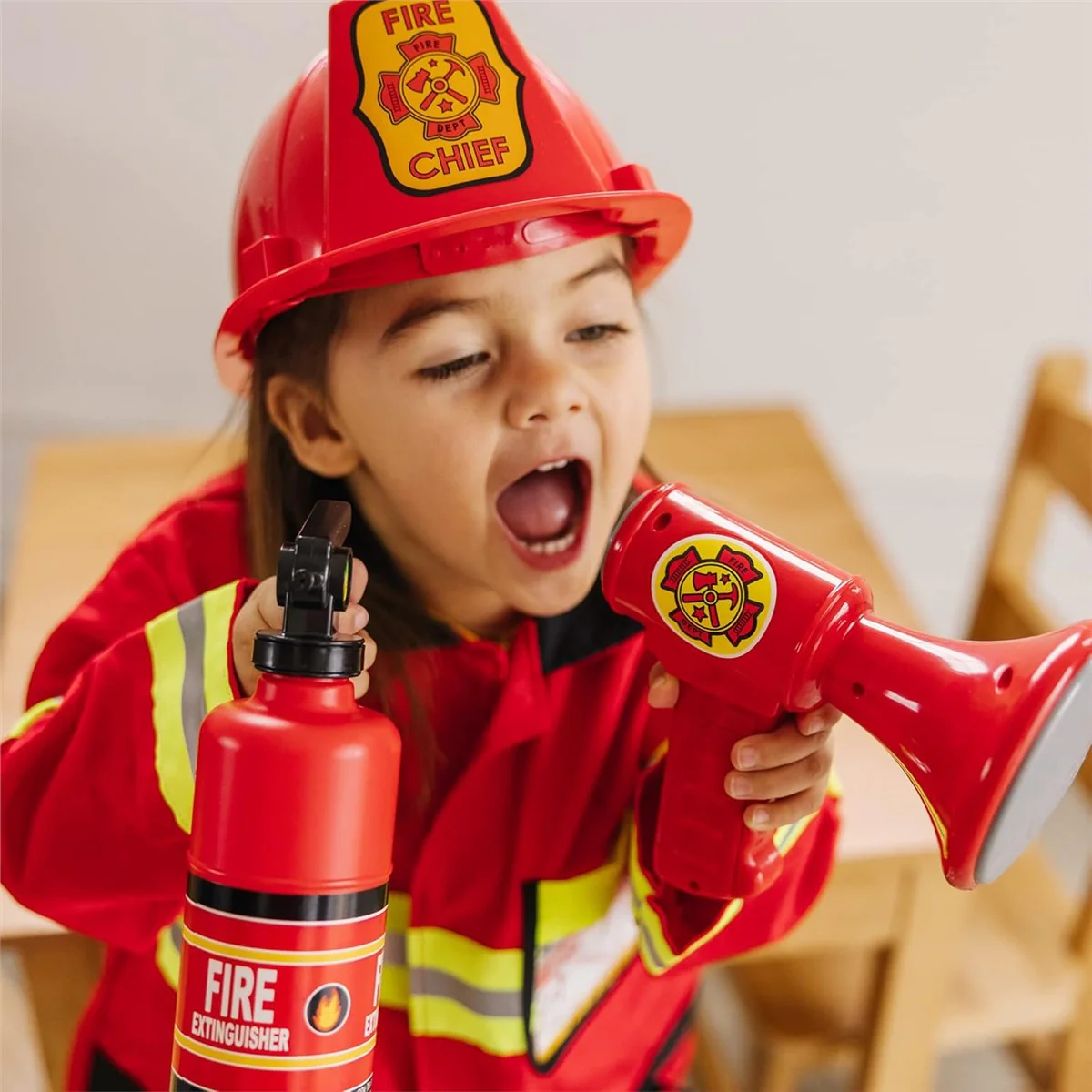 Melissa & Doug Fire Chief Outfit - Image 2