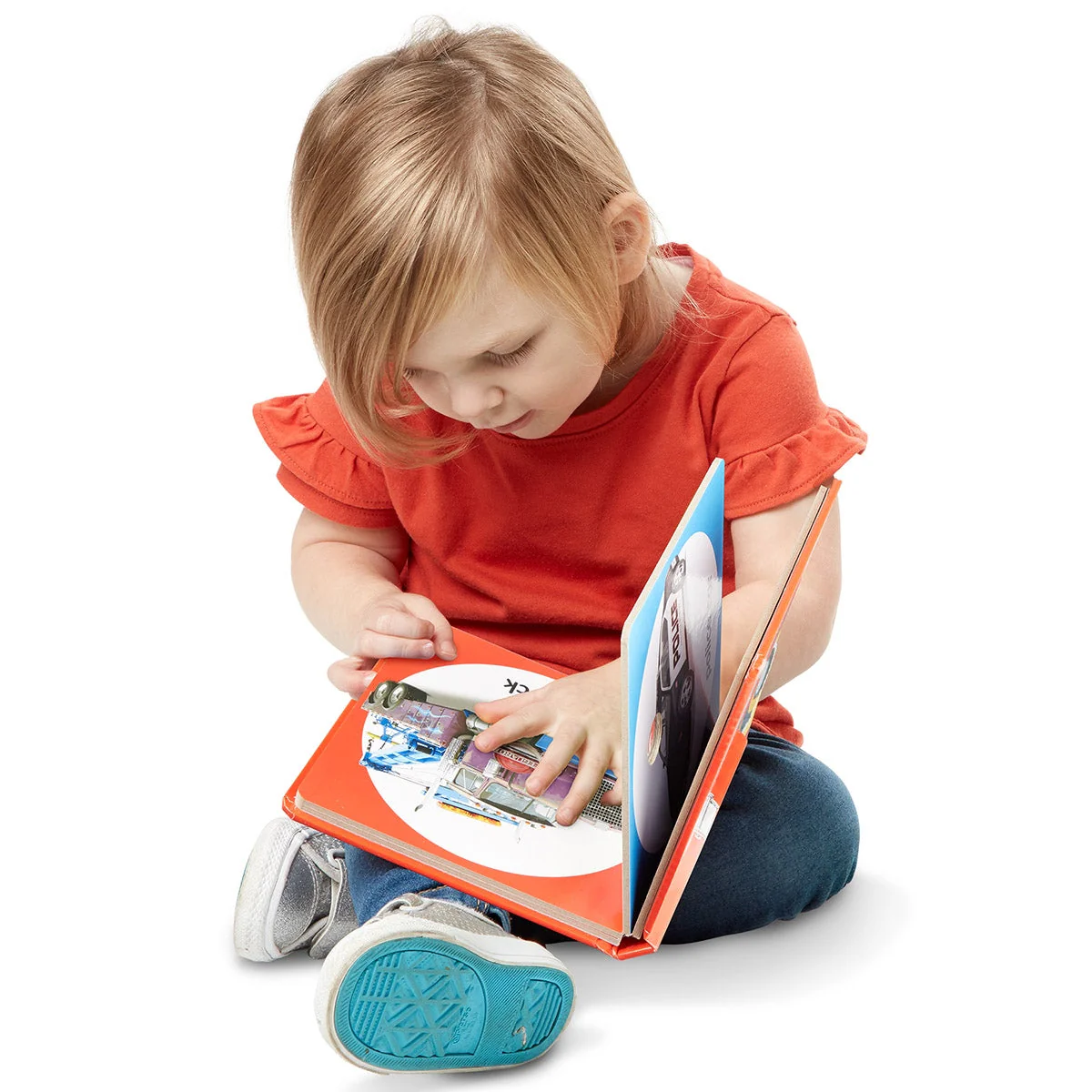 Melissa & Doug Poke-A-Dot Interactive Book, Emergency Vehicles - Image 14