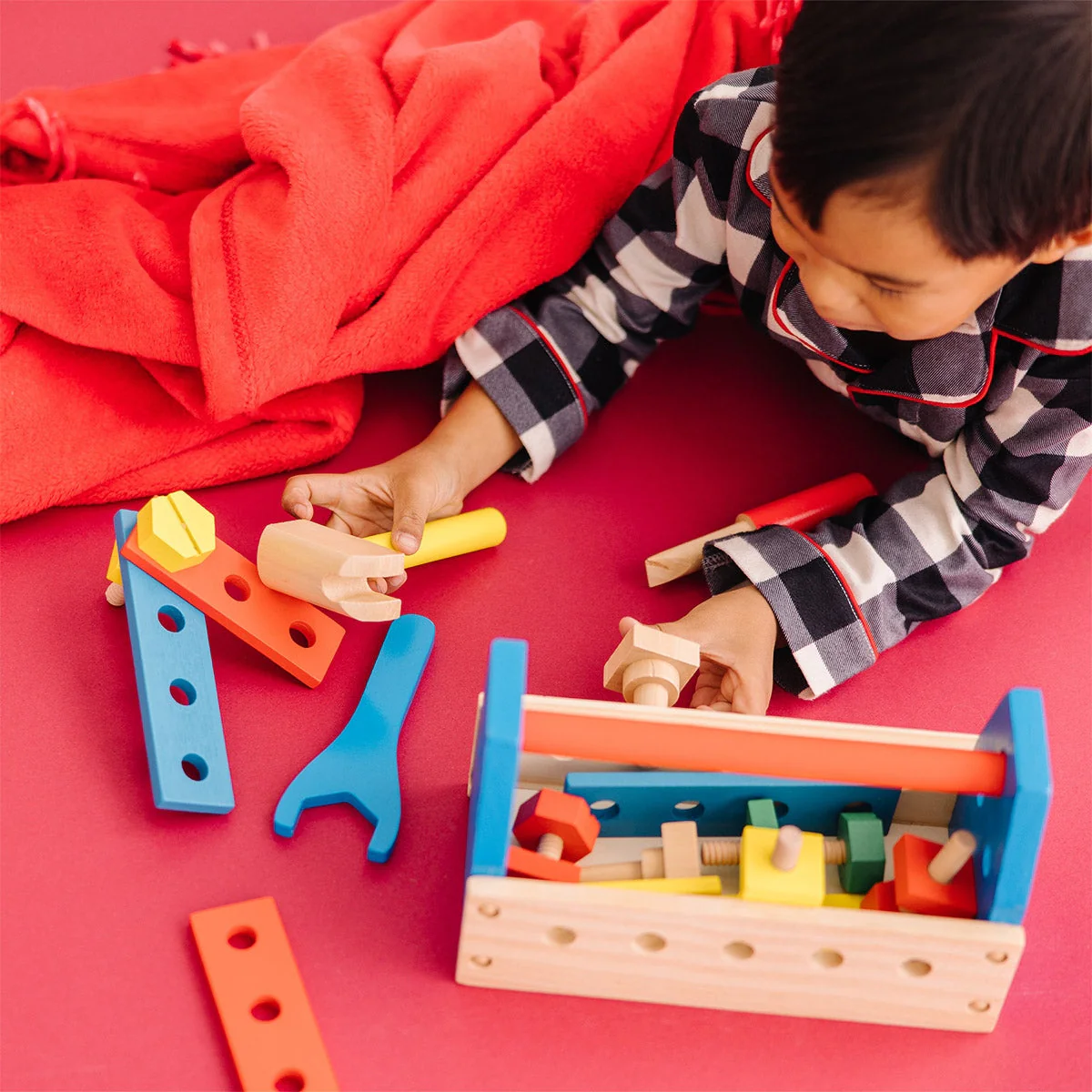 Melissa & Doug Take-Along Tool Kit Playset - Image 4