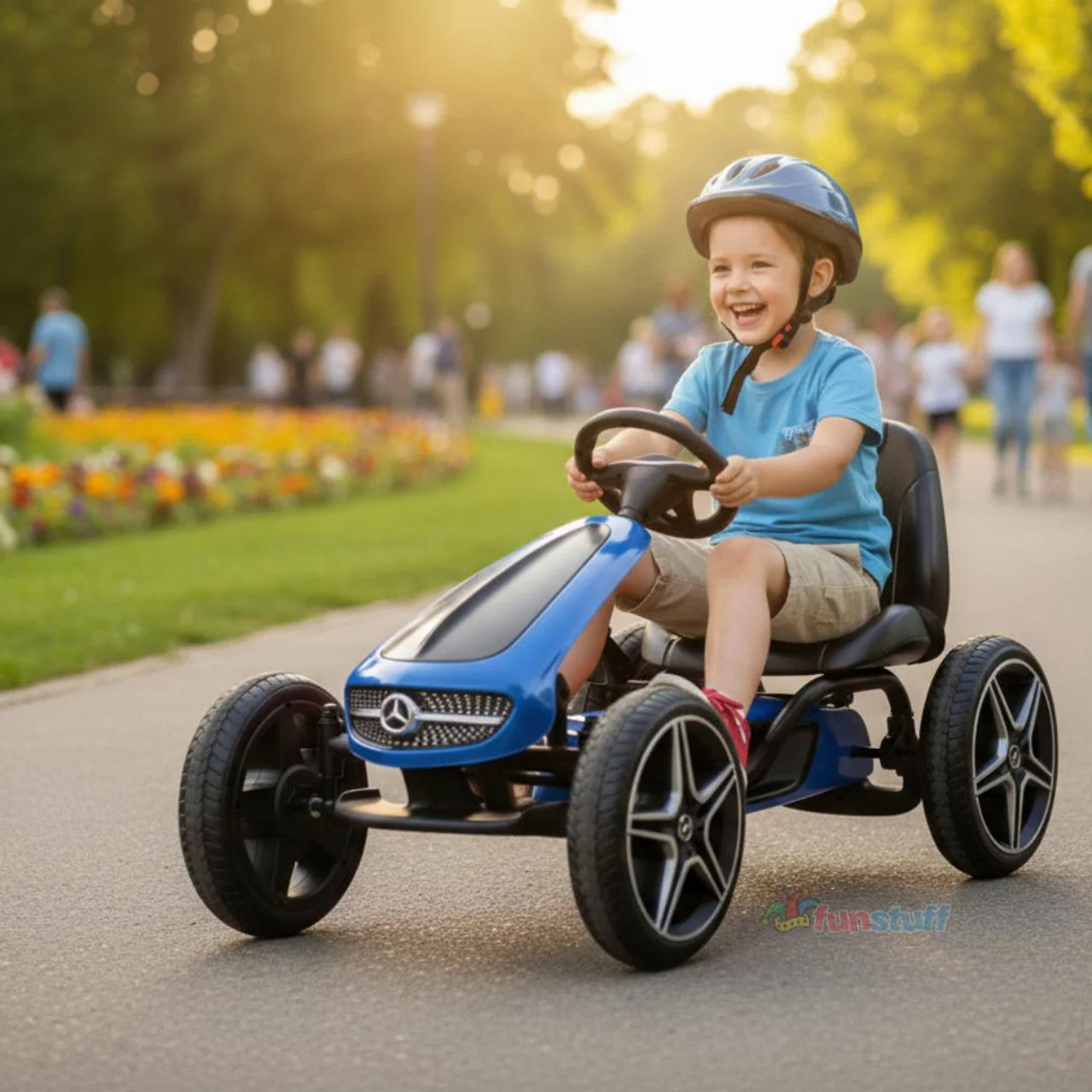 Mercedes Go Kart, 3-8 years old - Image 2