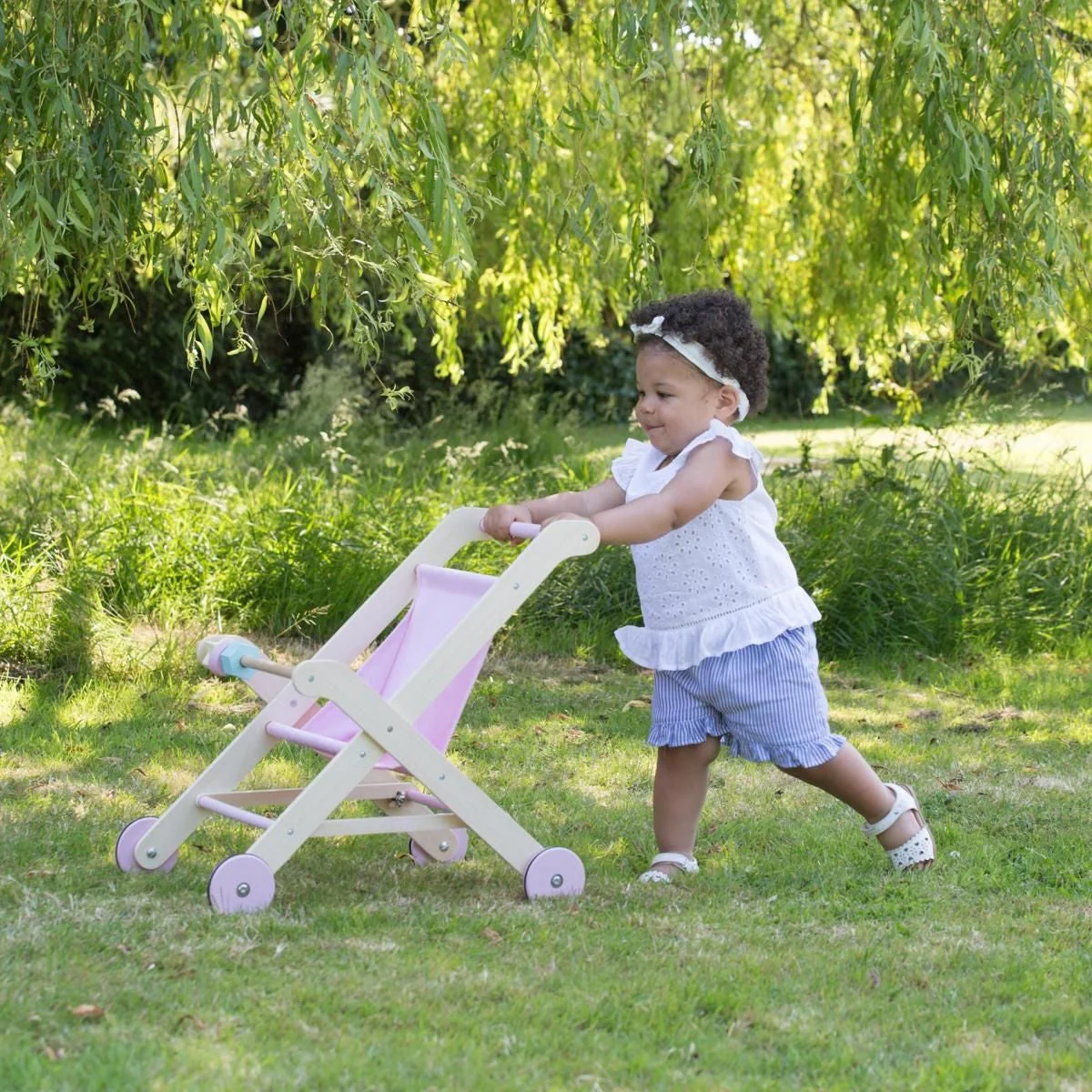 Moover Essential Dolls Stroller Pink - Image 6