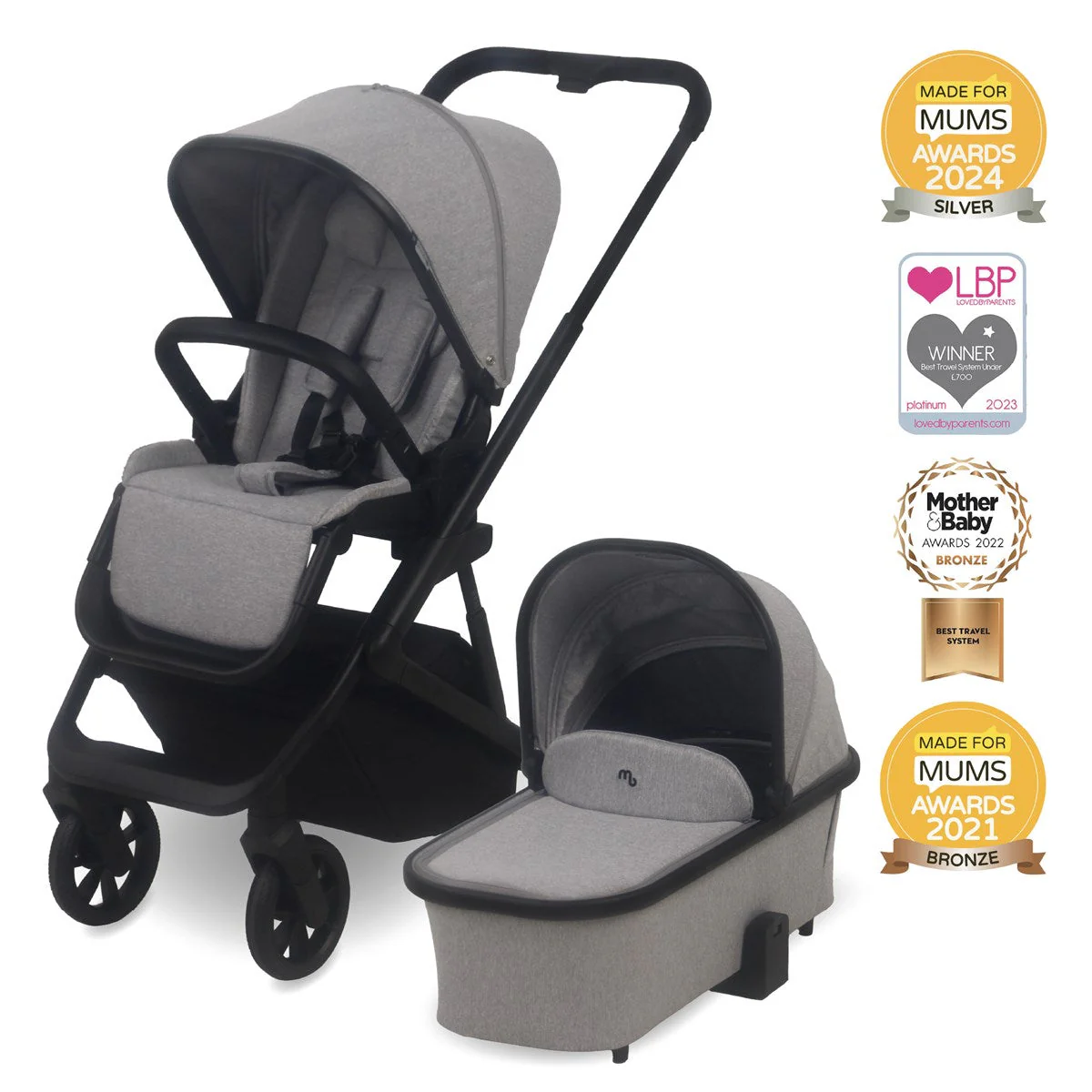 My Babiie MB500 2-in-1 Pushchair & Carrycot - Image 46