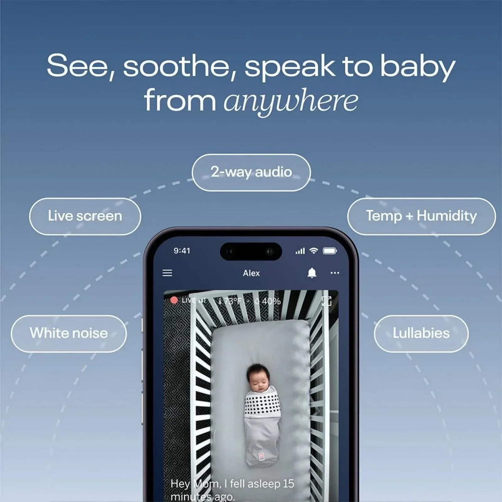 Nanit Pro Baby Monitor & Floor Stand V2 - Image 7