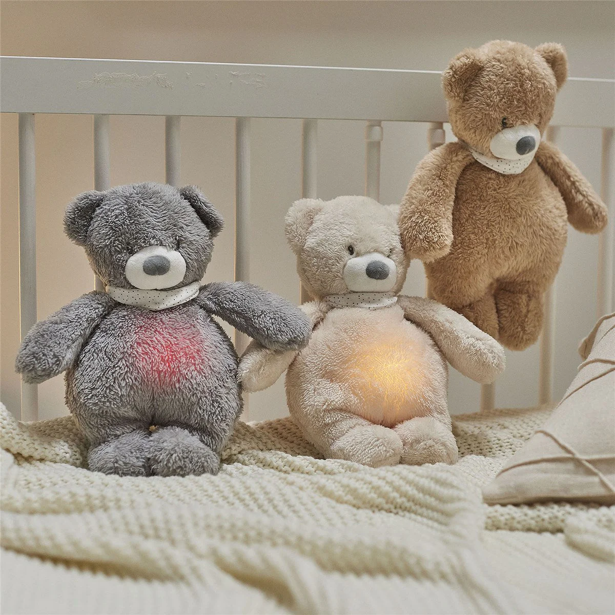 Nattou Sleepy Bear Cuddly Nightlight - Image 12