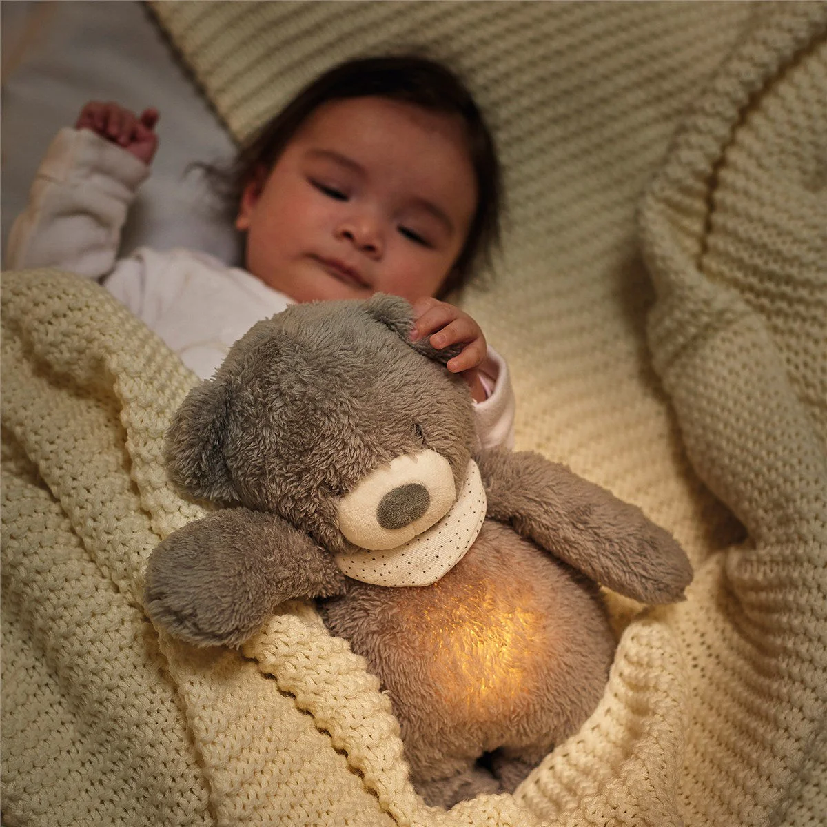 Nattou Sleepy Bear Cuddly Nightlight - Image 15
