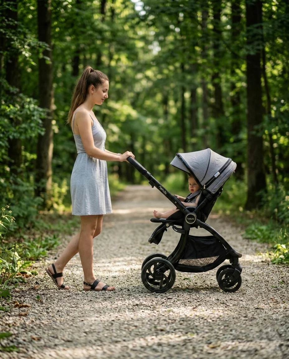 Nebula Pushchair Bundle - 5 Piece Set - Cool Grey - Image 3