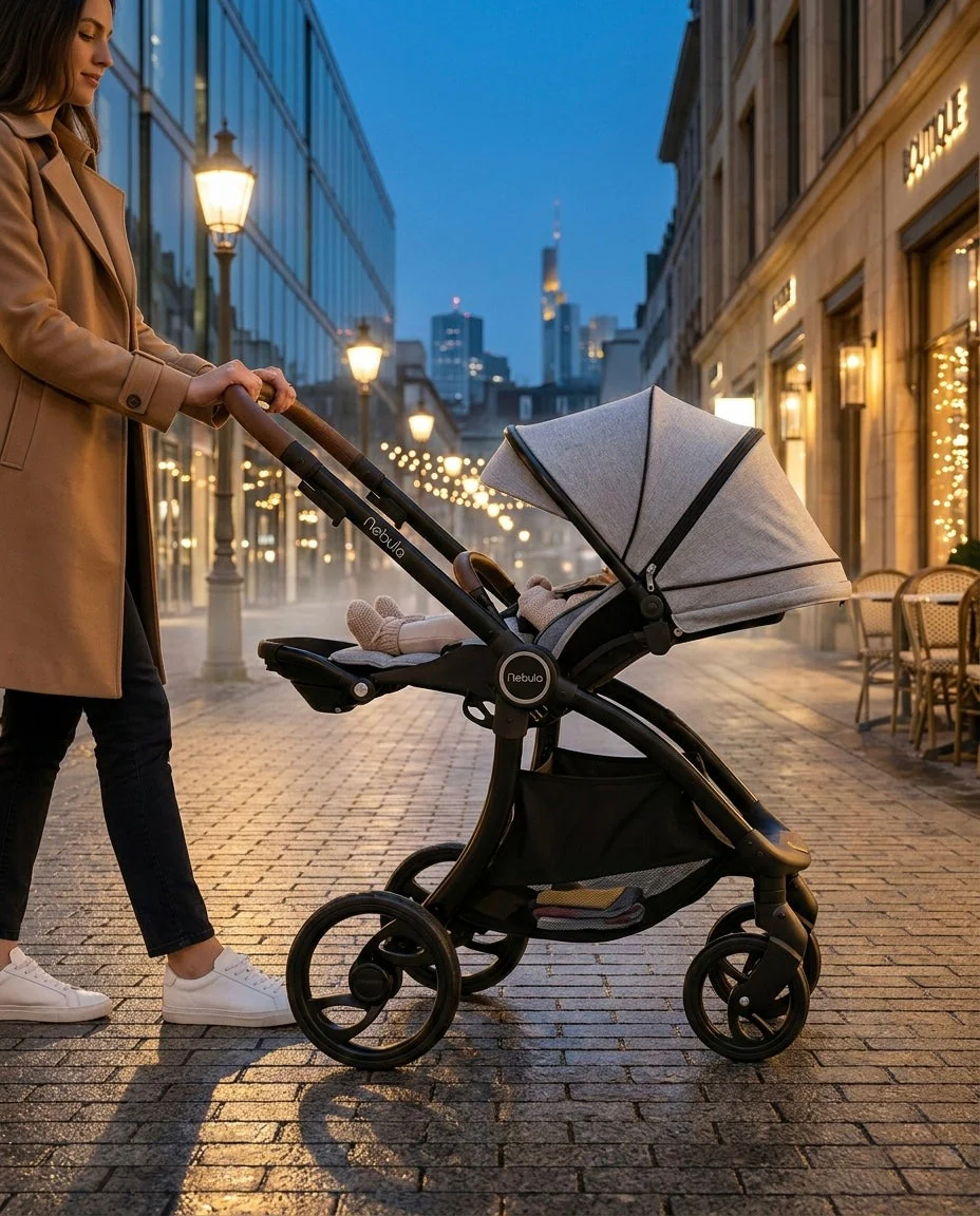 Nebula Pushchair Bundle - 5 Piece Set - Cool Grey - Image 5