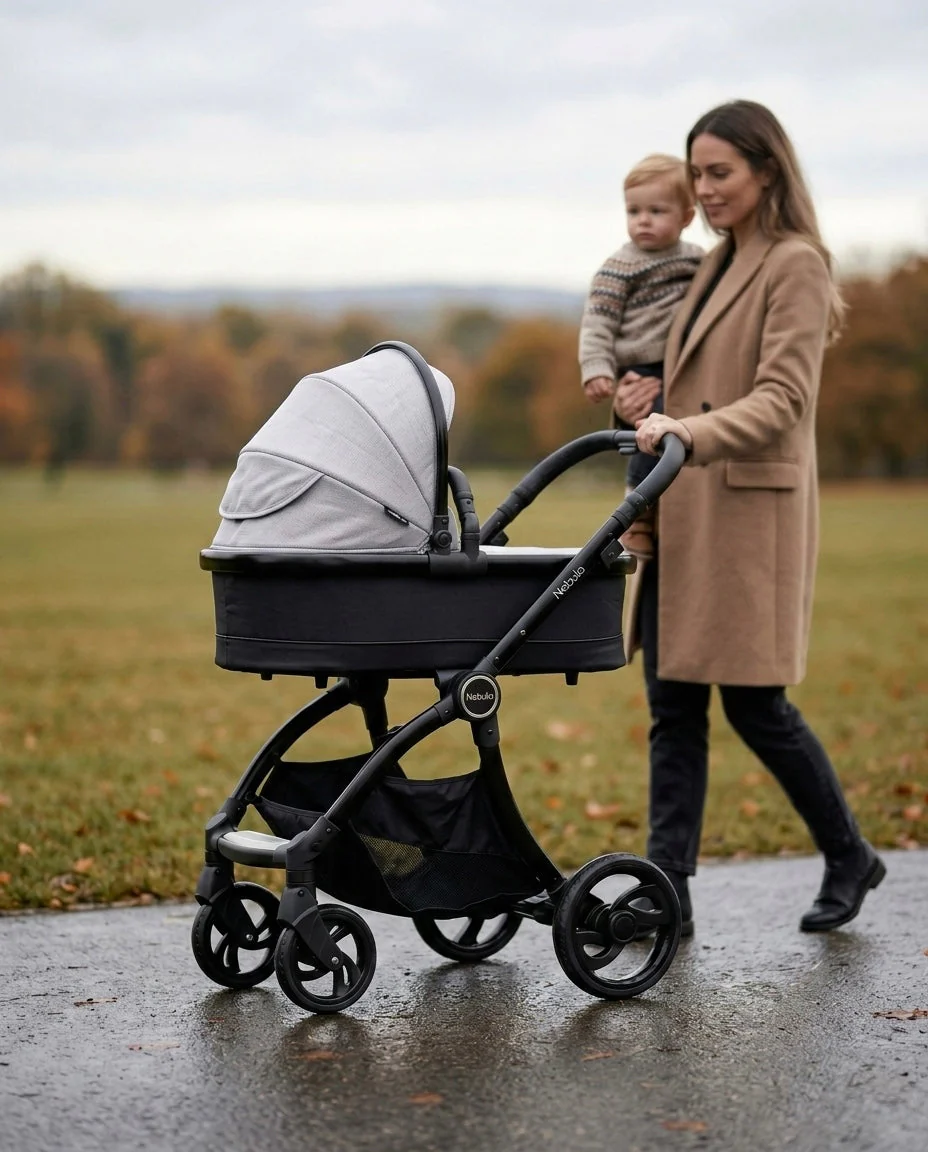 Nebula Pushchair Bundle - 5 Piece Set - Cool Grey - Image 7