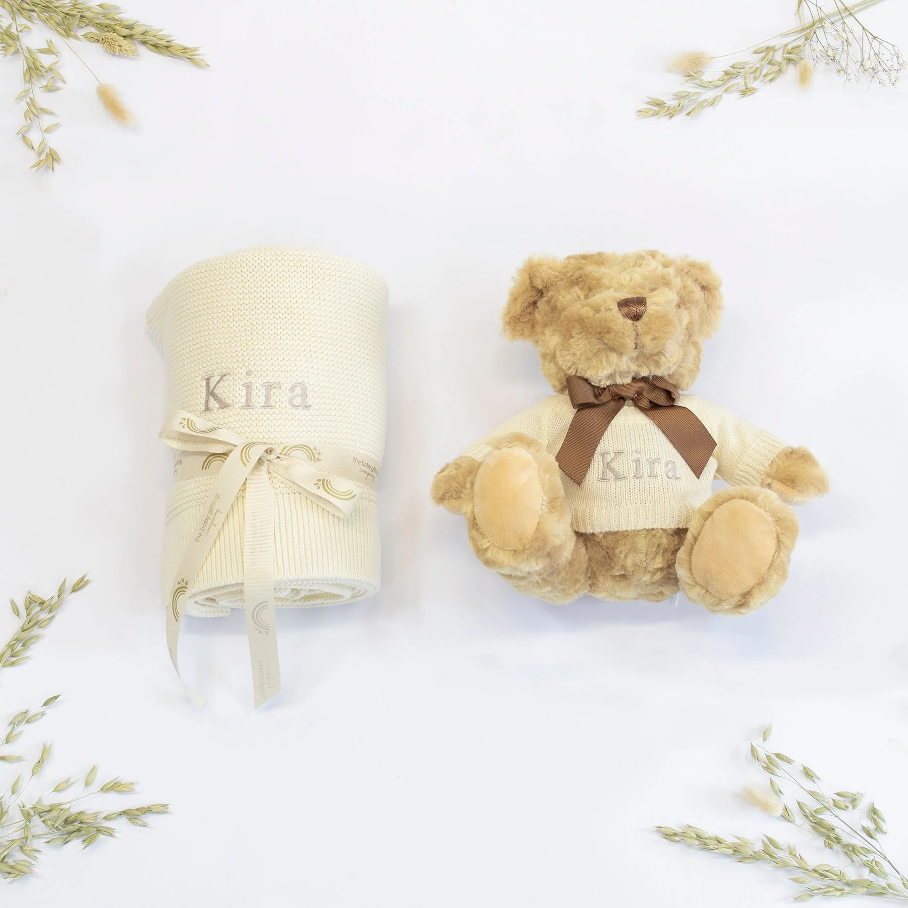 NEW BABY BLANKET AND TEDDY - Image 6
