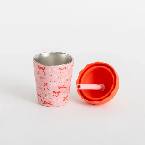 NEW Bows Mini Smoothie Cup & Straw - Image 2