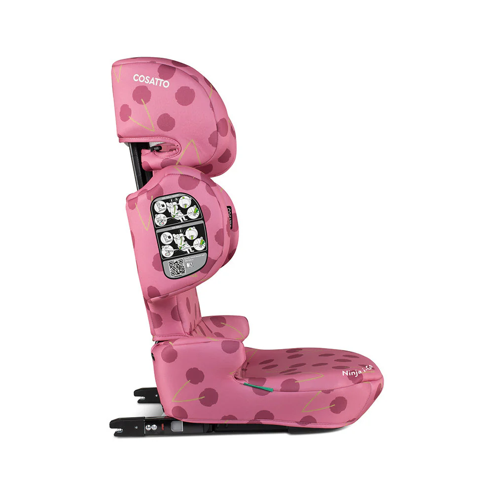 Ninja i-Go R129 Travel Car Seat Cherry Pie - Image 10