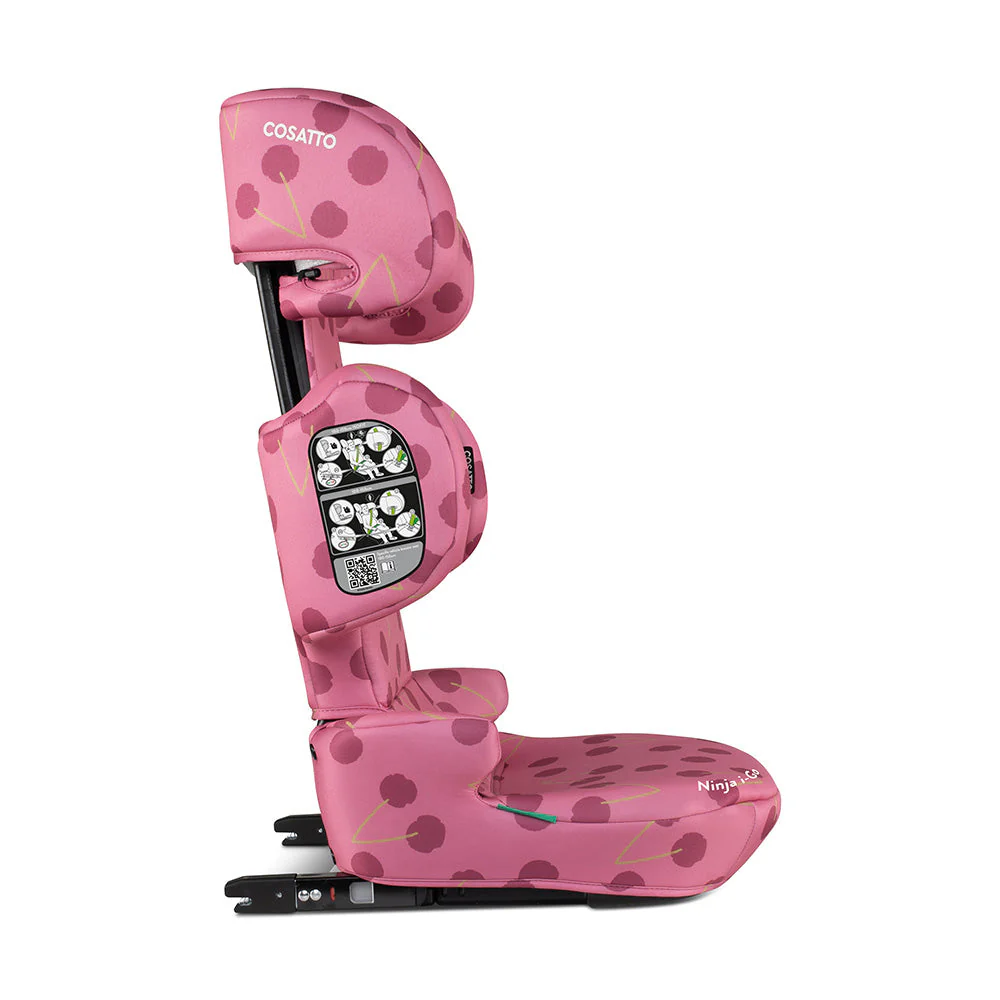 Ninja i-Go R129 Travel Car Seat Cherry Pie - Image 11
