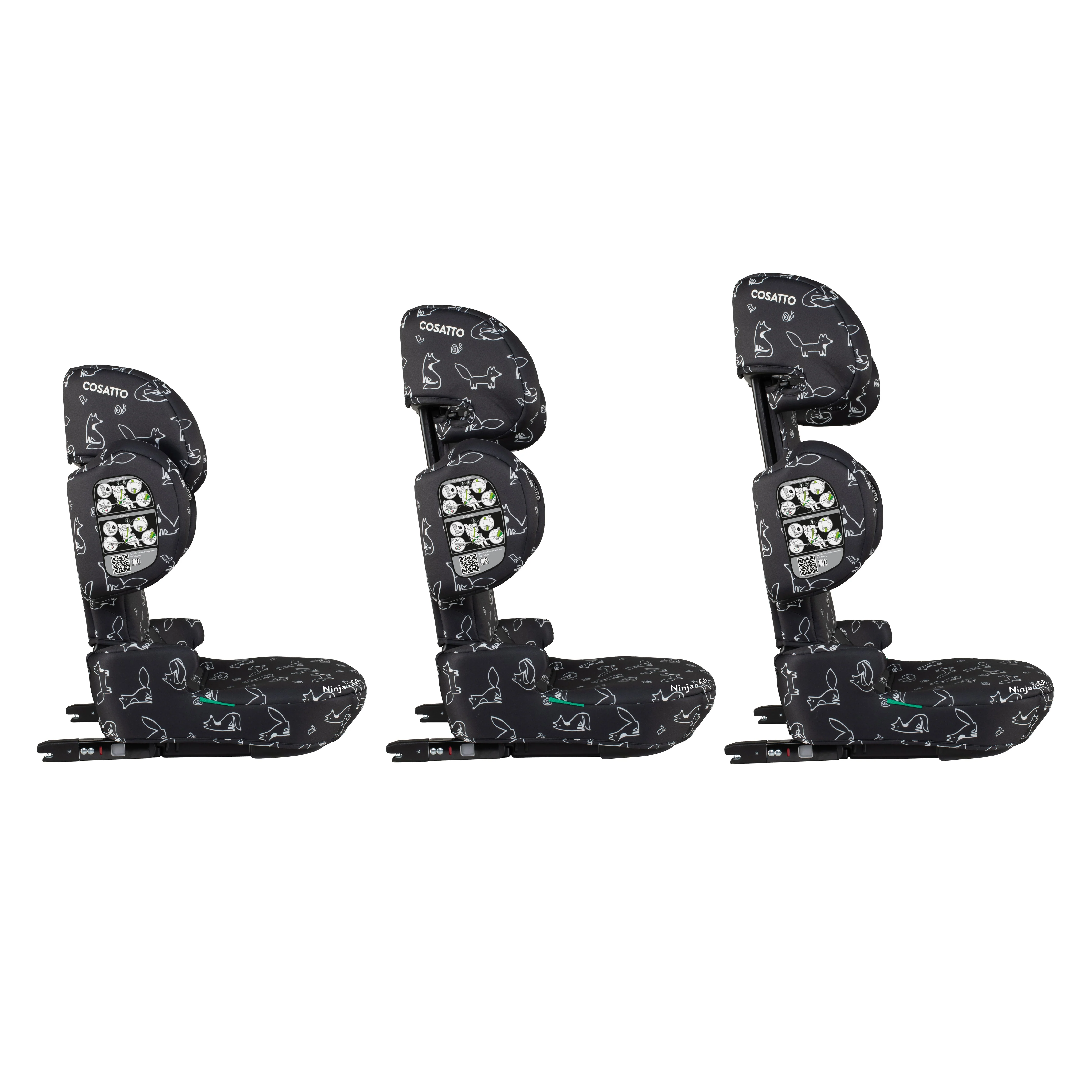 Ninja i-Go R129 Travel Car Seat Foxed - Image 3