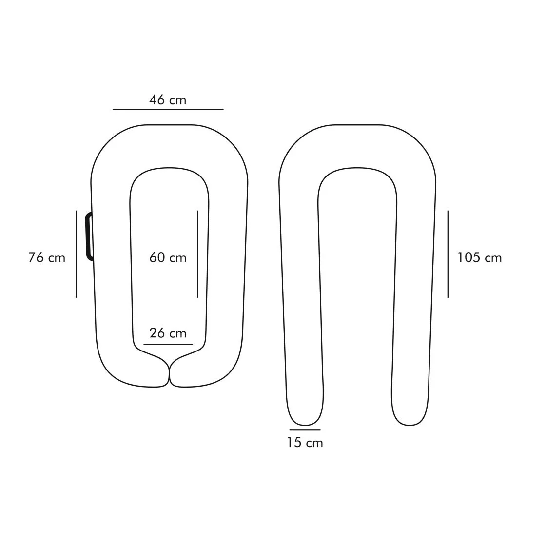 Noordi 2in1 Baby Nest + Maternity Pillow - Image 7