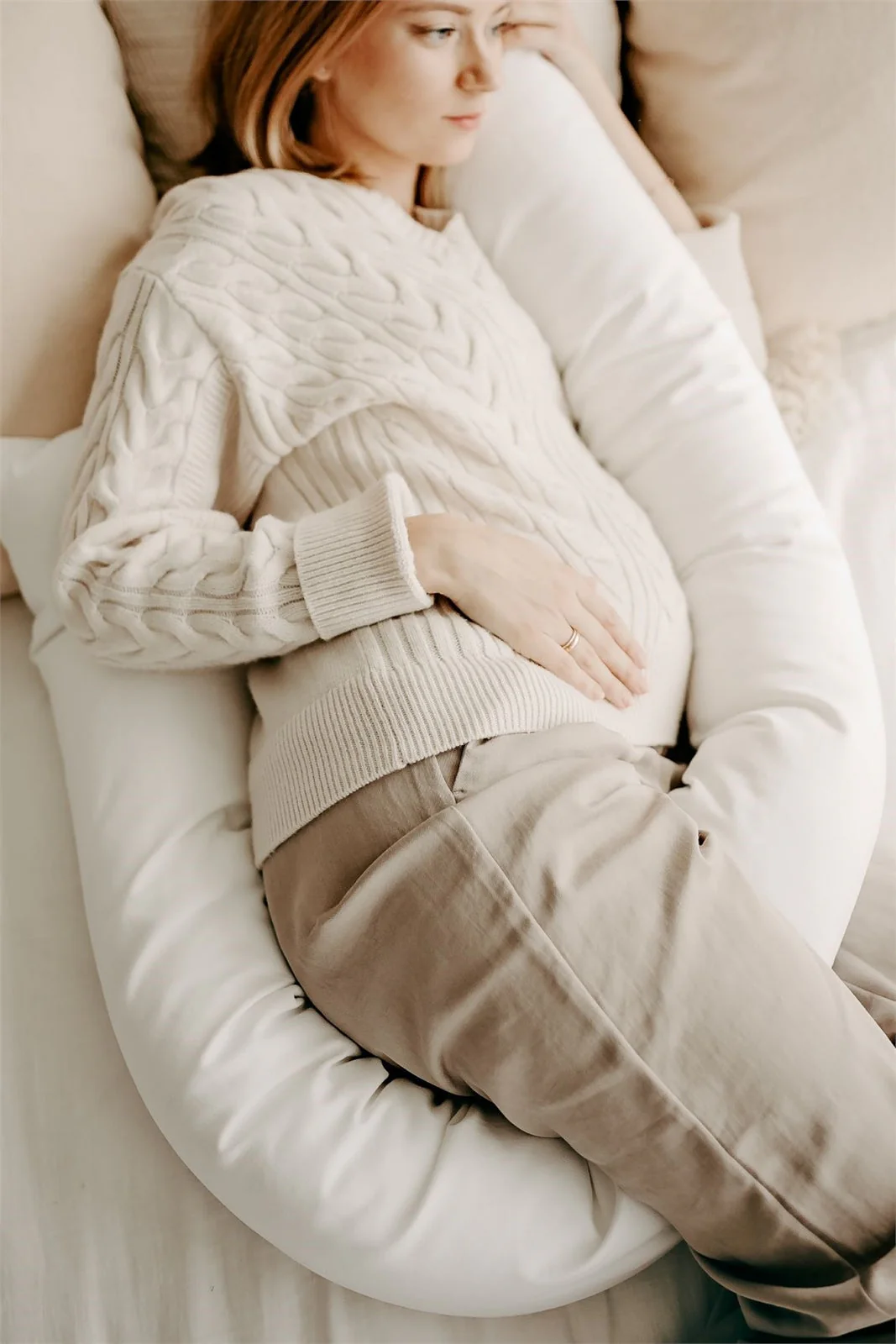 Noordi 2in1 Baby Nest & Maternity Pillow – Pregnancy to Baby Sleep Support - Image 2
