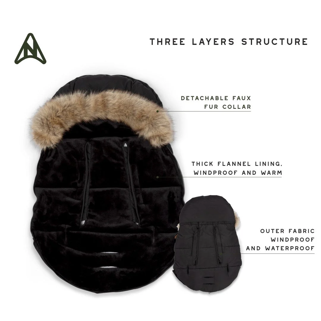 Noordi Extendable Stroller Sleeping Bag / Footmuff - Image 7