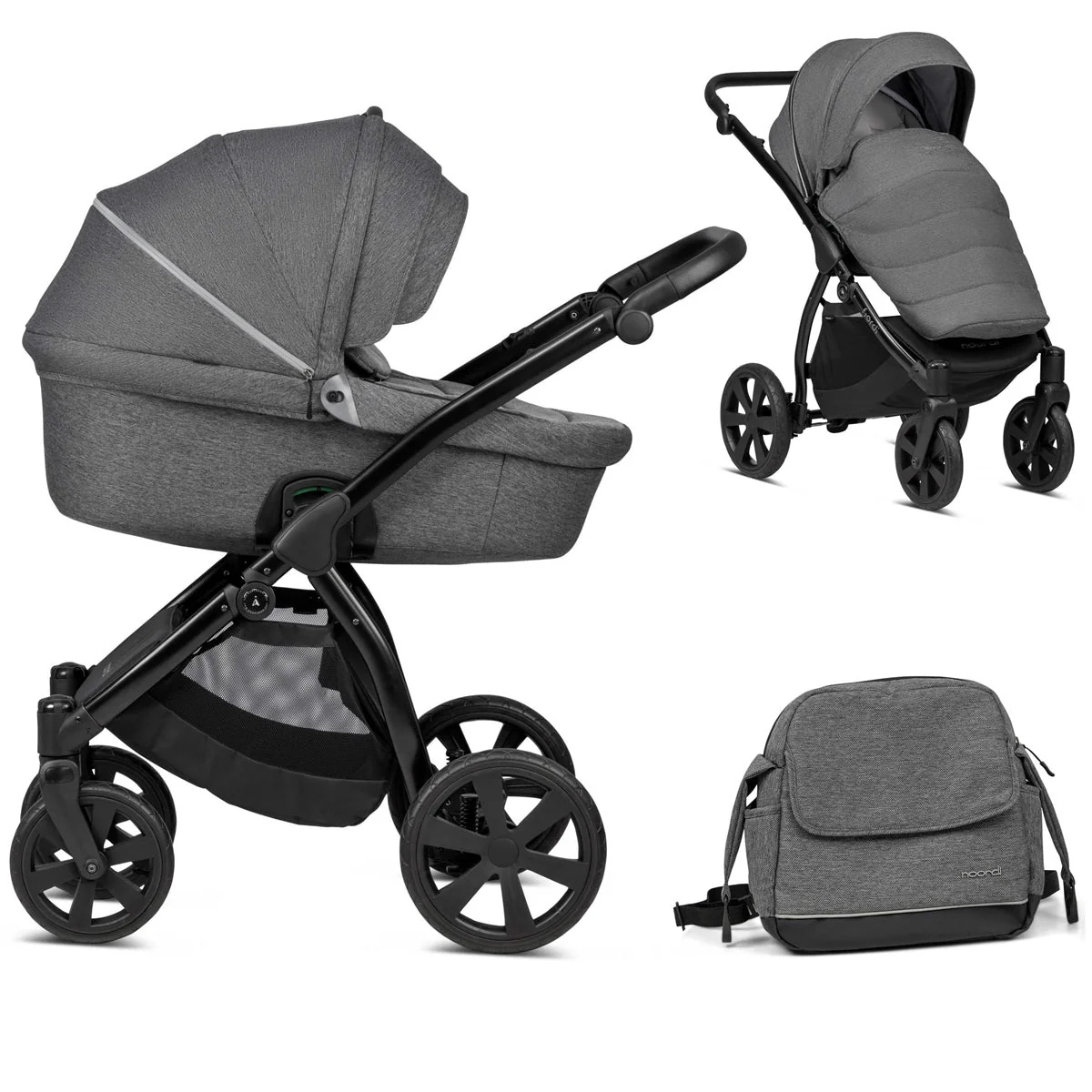Noordi Fjordi V1 – 2in1 Pushchair with ThermoCot™ Carrycot - Image 25