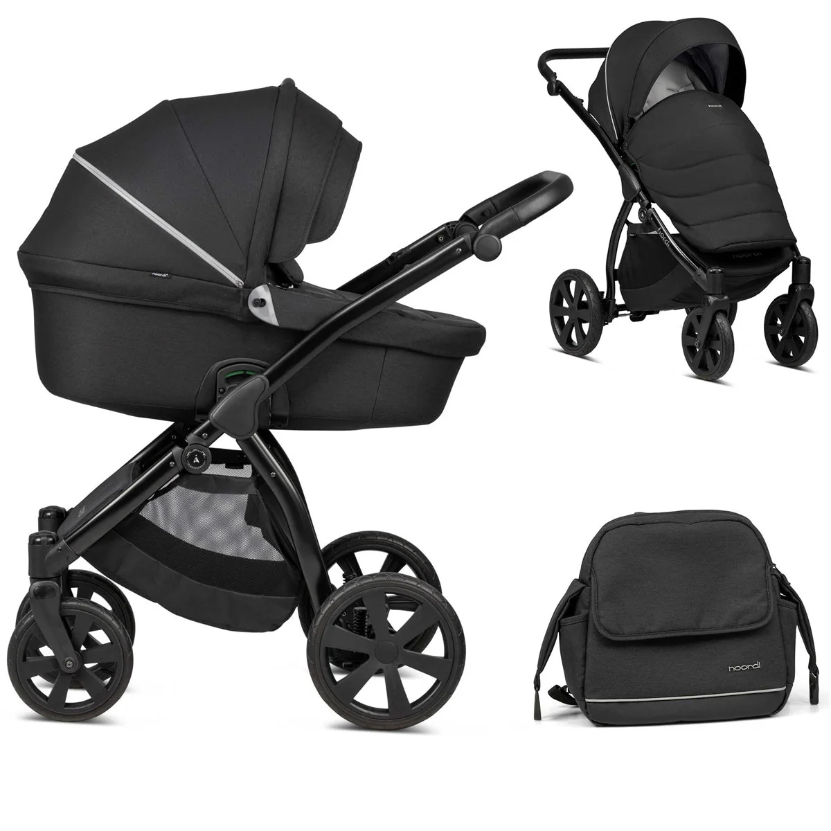 Noordi Fjordi V1 – 2in1 Pushchair with ThermoCot™ Carrycot - Image 31