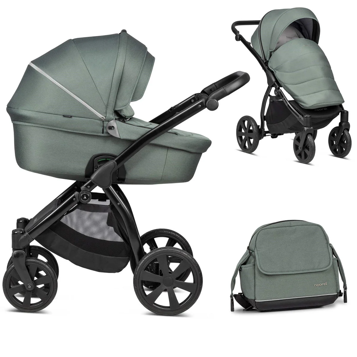 Noordi Fjordi V1 – 2in1 Pushchair with ThermoCot™ Carrycot - Image 37