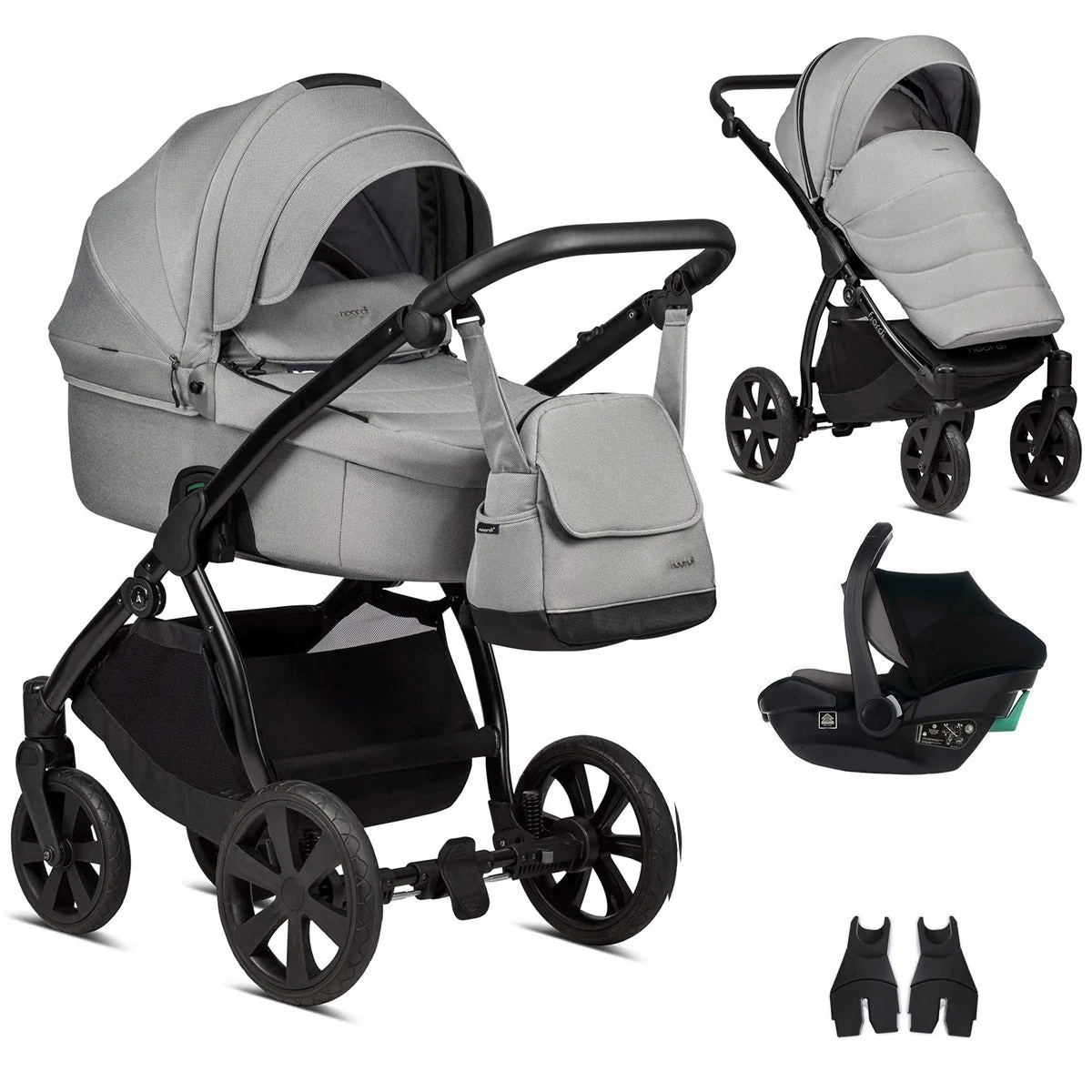 Noordi Fjordi V1 - 3in1 Travel System with Travel Carrier i-Size Car Seat - Image 20