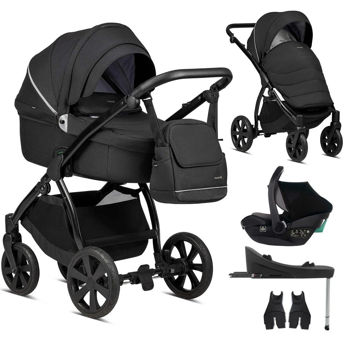 Noordi Fjordi V1 - 3in1 Travel System with Travel Carrier i-Size Car Seat - Image 32