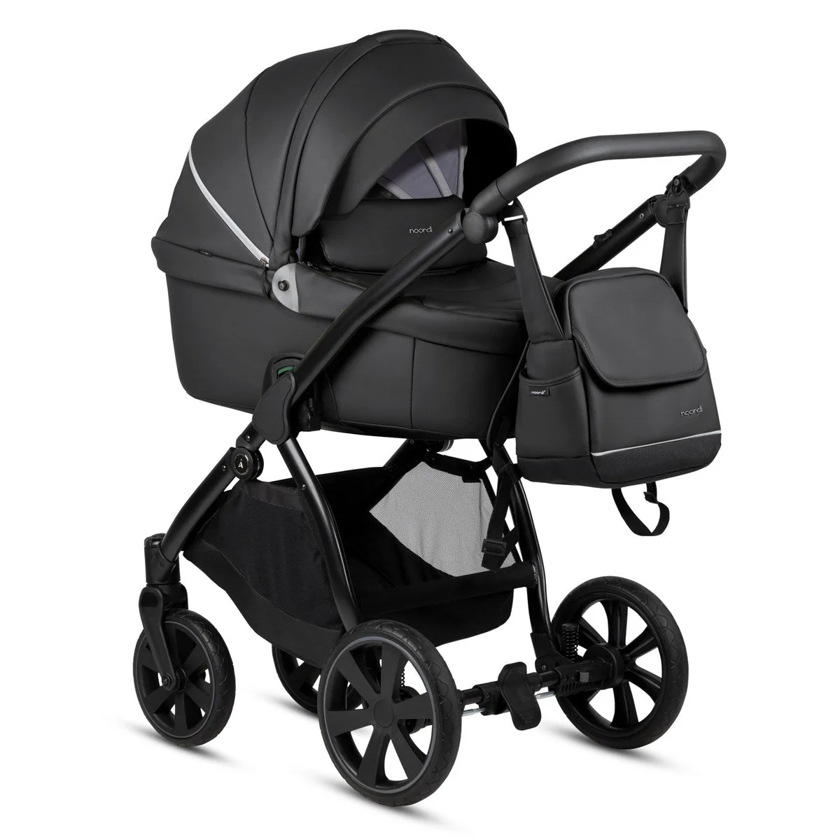 Noordi Fjordi V1 Leather - 2in1 Pushchair with ThermoCot™ Carrycot - Image 13