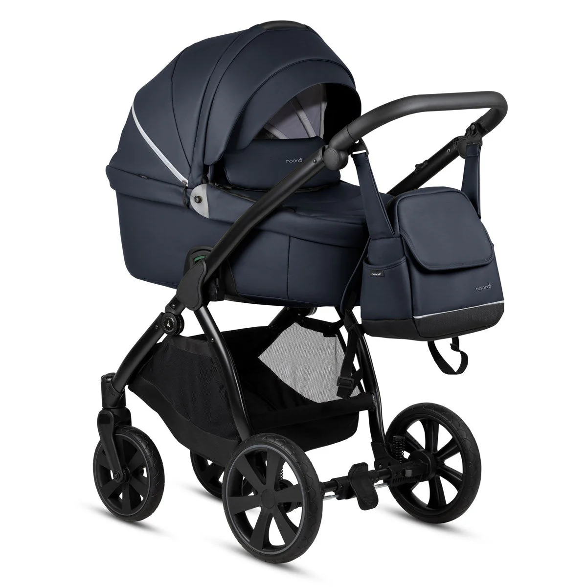 Noordi Fjordi V1 Leather - 2in1 Pushchair with ThermoCot™ Carrycot - Image 2