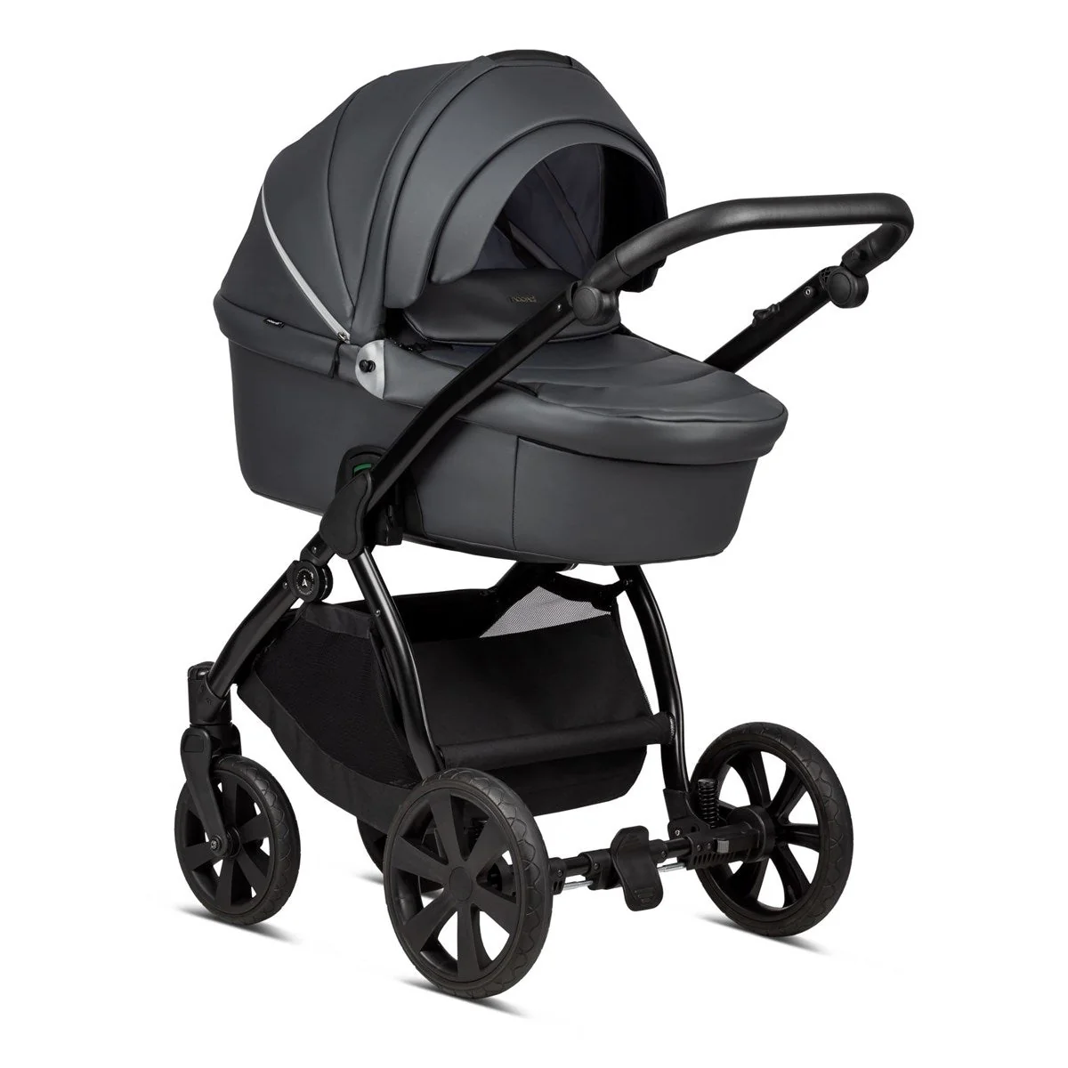 Noordi Fjordi V1 Leather 3-in-1 Travel System – Eco-Leather Pram with ThermoCot™ & i-Size Car Seat - Image 10