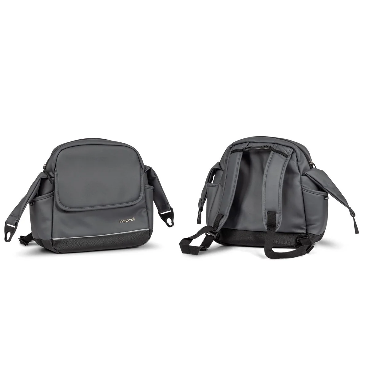 Noordi Fjordi V1 Leather 3-in-1 Travel System – Eco-Leather Pram with ThermoCot™ & i-Size Car Seat - Image 12