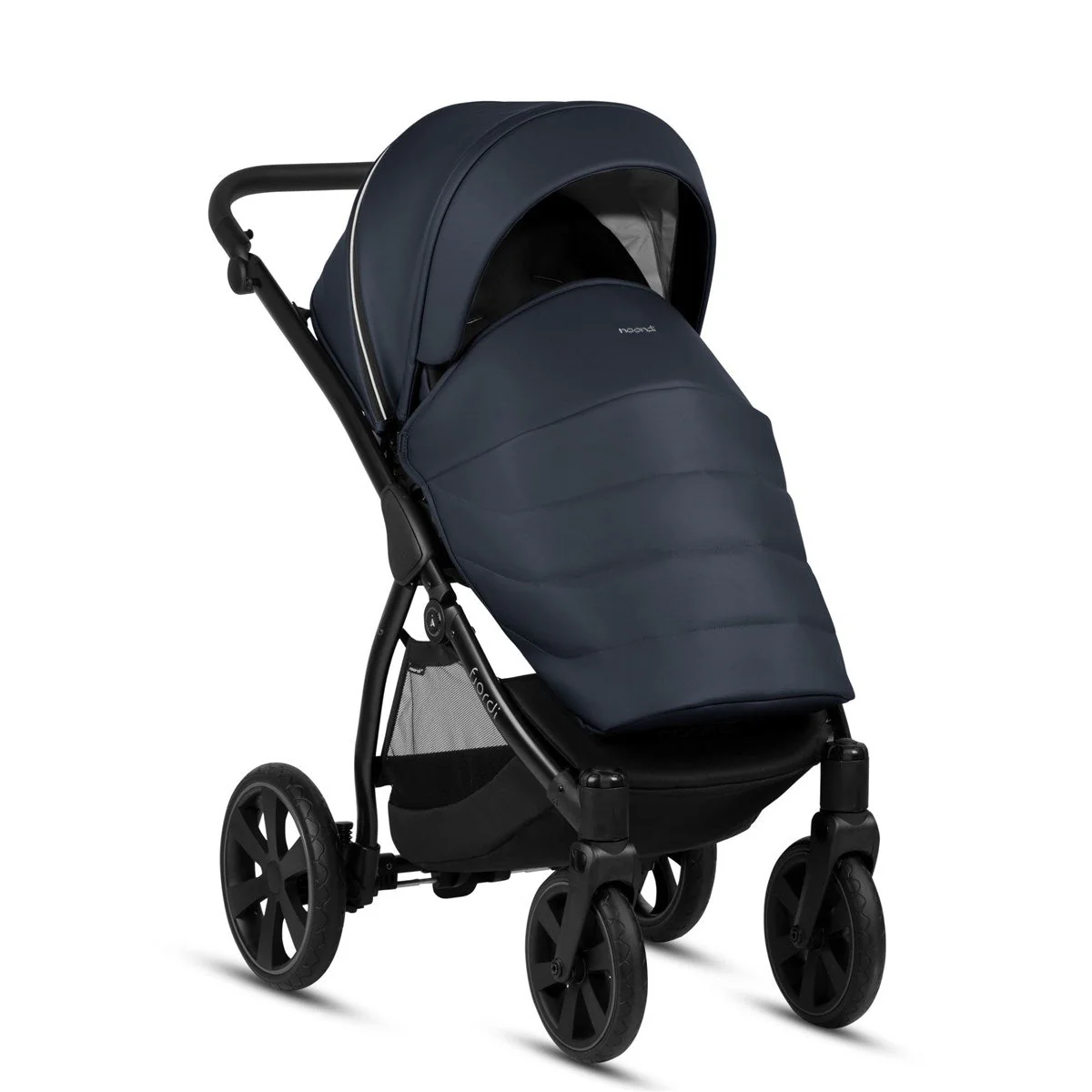 Noordi Fjordi V1 Leather 3-in-1 Travel System – Eco-Leather Pram with ThermoCot™ & i-Size Car Seat - Image 29