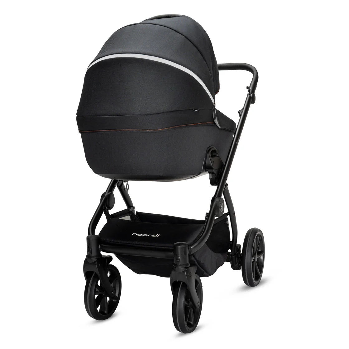 Noordi Fjordi V2 – 2in1 Pushchair with ThermoCot™ Carrycot, Voyager Black - Image 4