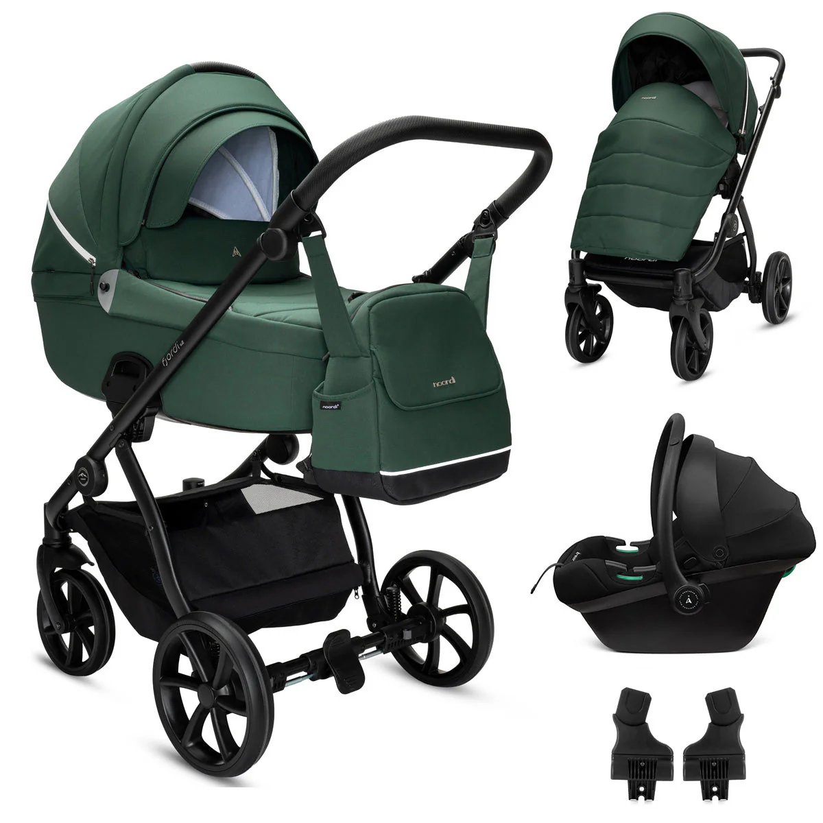 Noordi Fjordi V2 - 3in1 Travel System with Terra i-Size Car Seat - Image 52