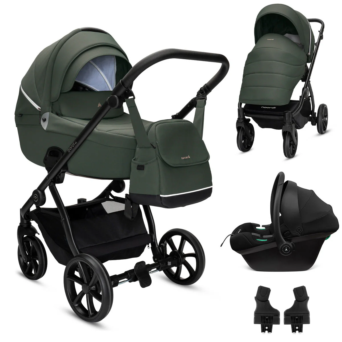 Noordi Fjordi V2 - 3in1 Travel System with Terra i-Size Car Seat - Image 58