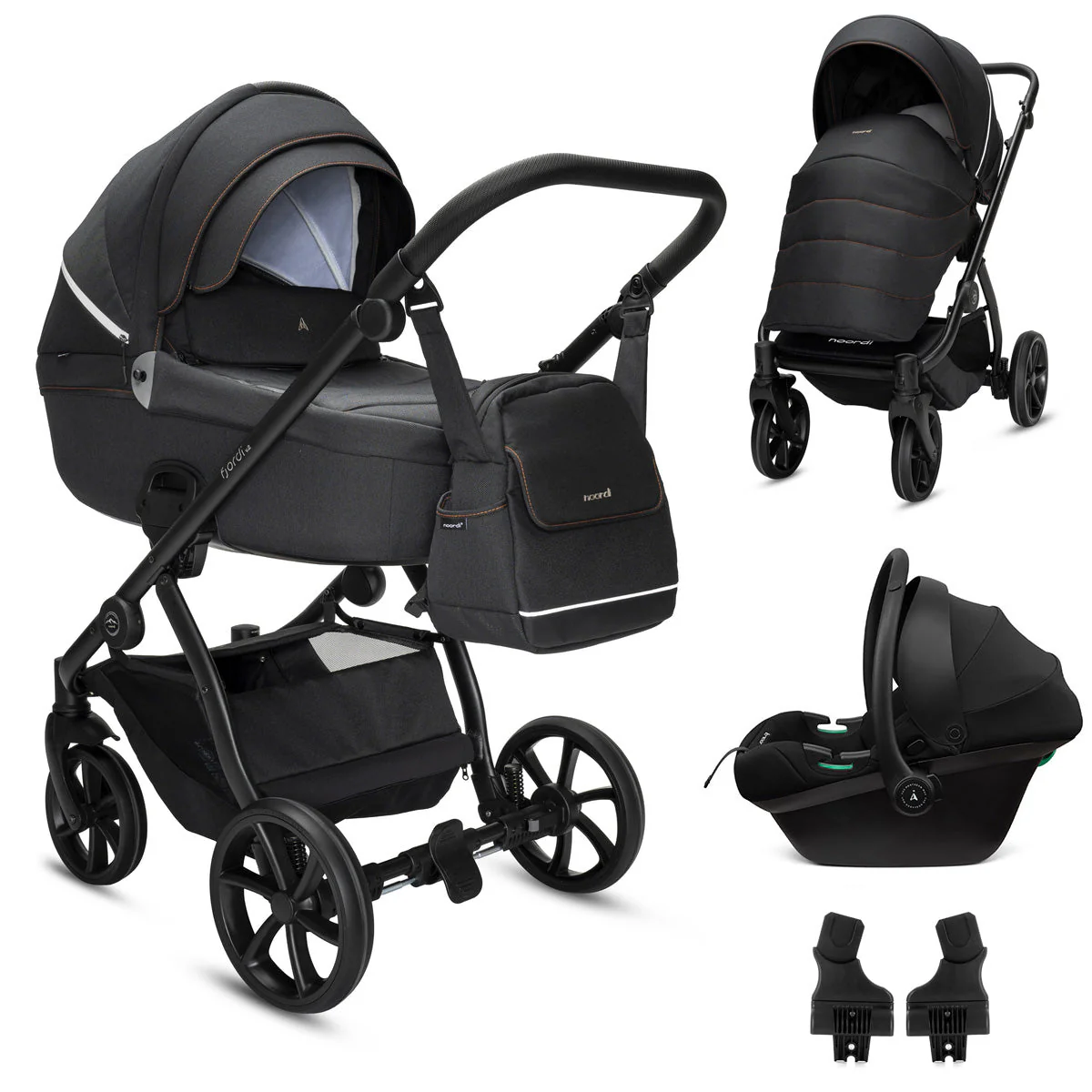 Noordi Fjordi V2 - 3in1 Travel System with Terra i-Size Car Seat - Image 60