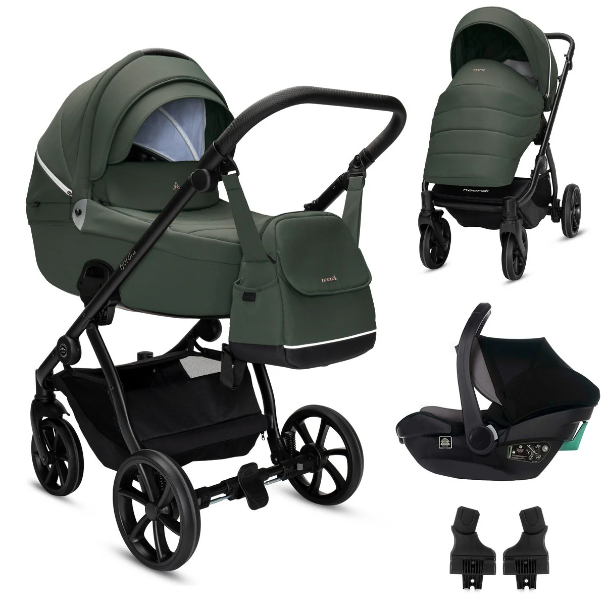 Noordi Fjordi V2 - 3in1 Travel System with Travel Carrier i-Size Car Seat - Image 31