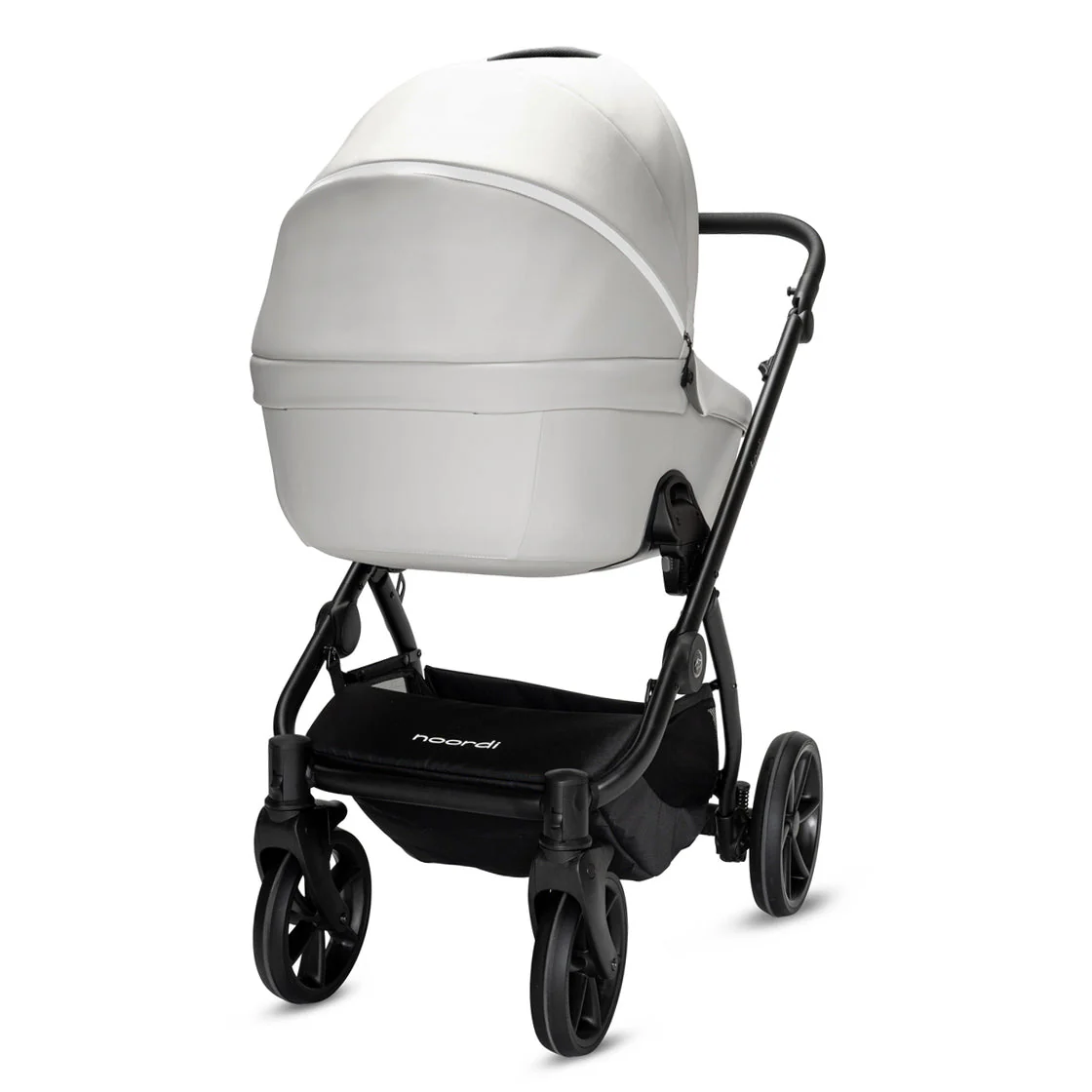 Noordi Fjordi V2 Leather - 2in1 Pushchair with ThermoCot™ Carrycot- Cloud - Image 4