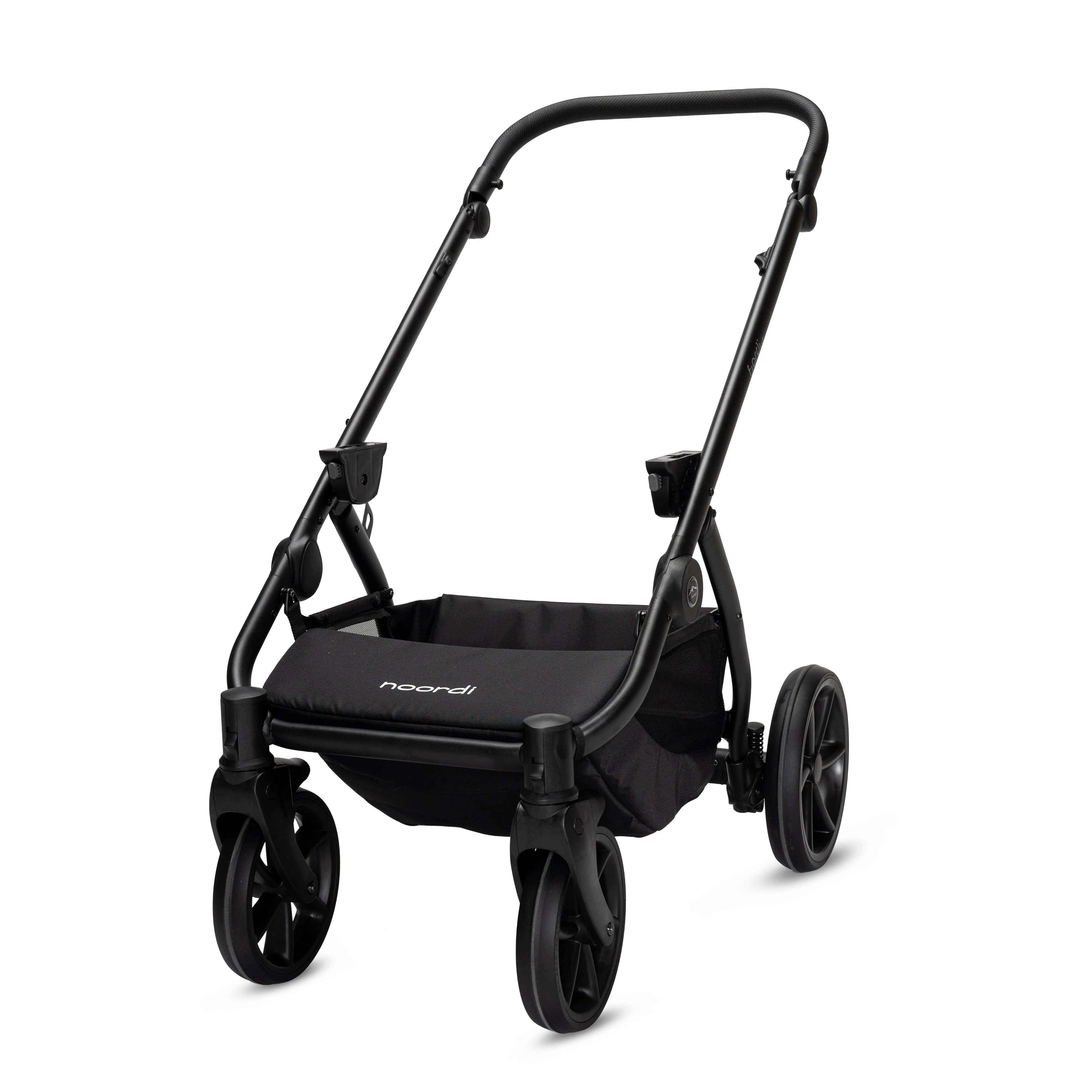 Noordi Fjordi V2 Leather - 2in1 Pushchair with ThermoCot™ Carrycot- Shadow Grey - Image 11