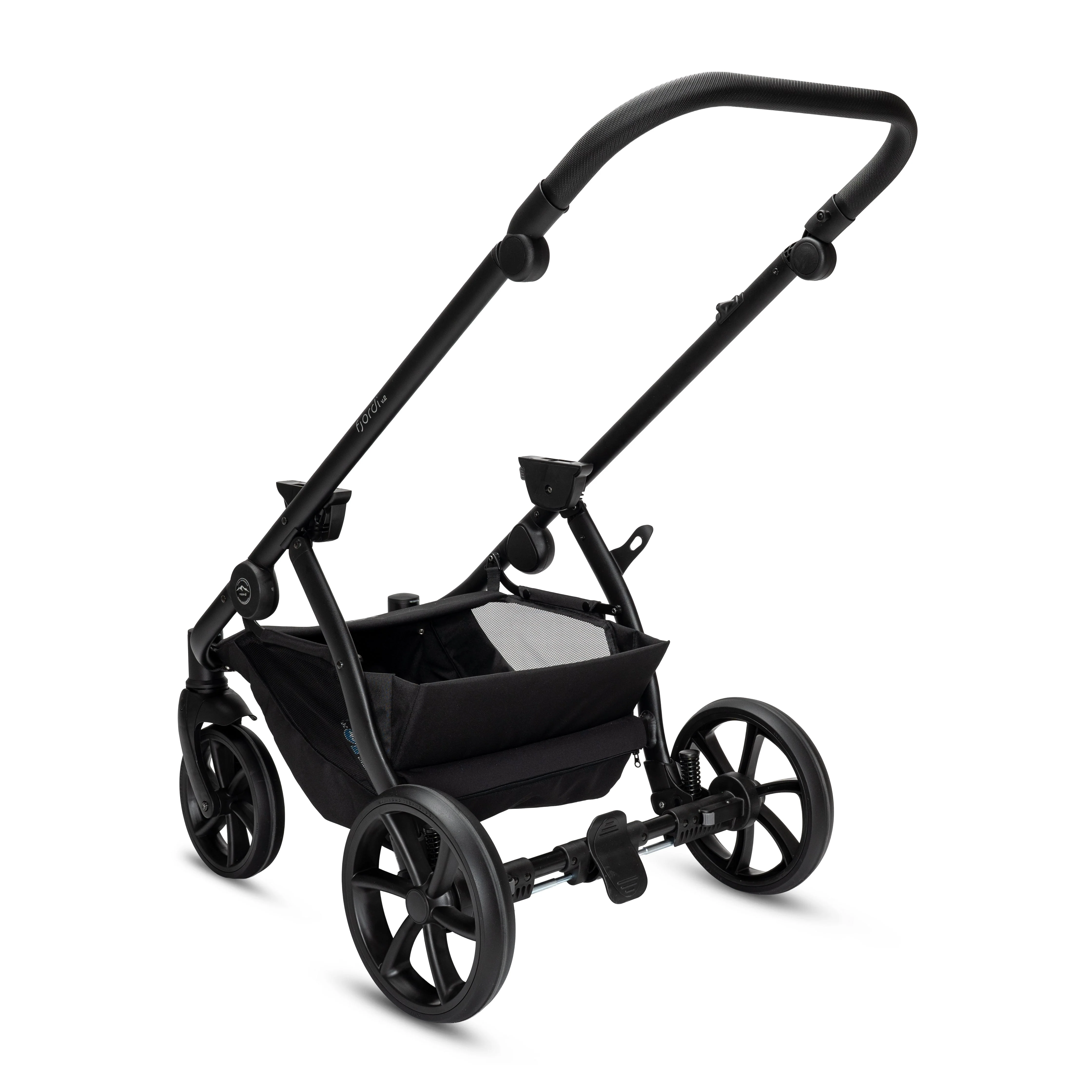 Noordi Fjordi V2 Leather - 2in1 Pushchair with ThermoCot™ Carrycot- Shadow Grey - Image 13