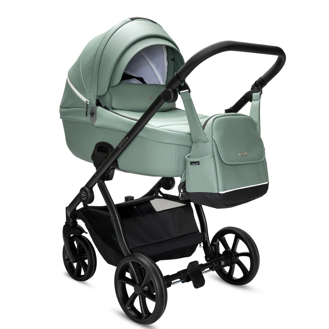 Noordi Fjordi V2 Leather - 3in1 Travel System with Travel Carrier i-Size Car Seat - Image 30
