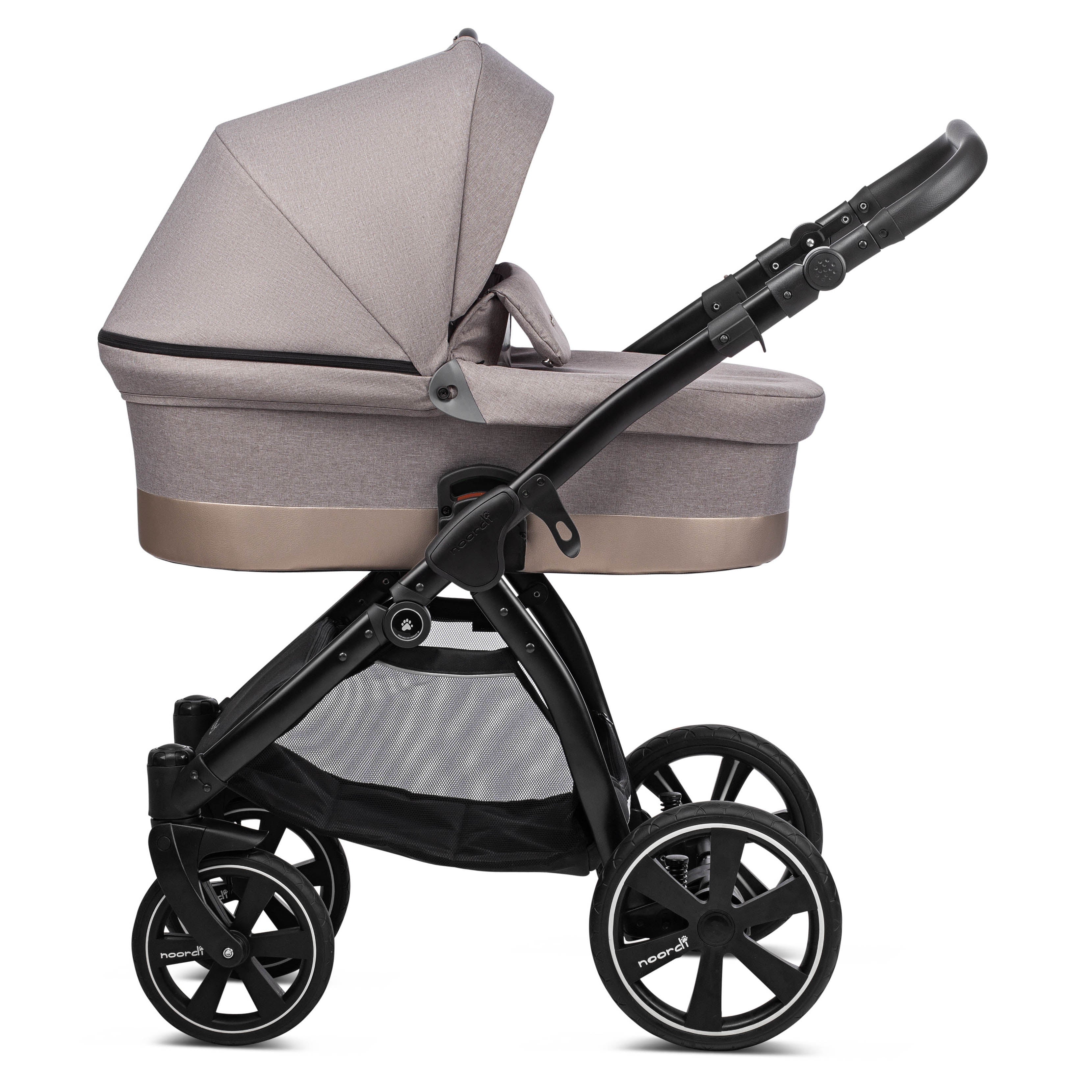 Noordi Sole Go 3in1 + Travel Carrier Car Seat, Beige - Image 2